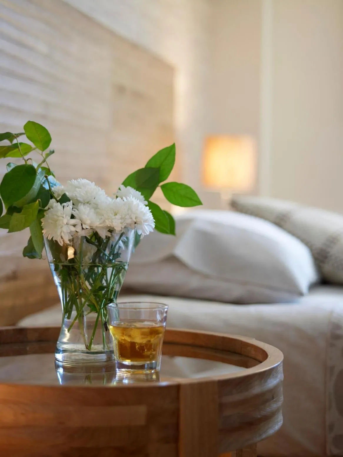 Bed in Belle Helene Hotel