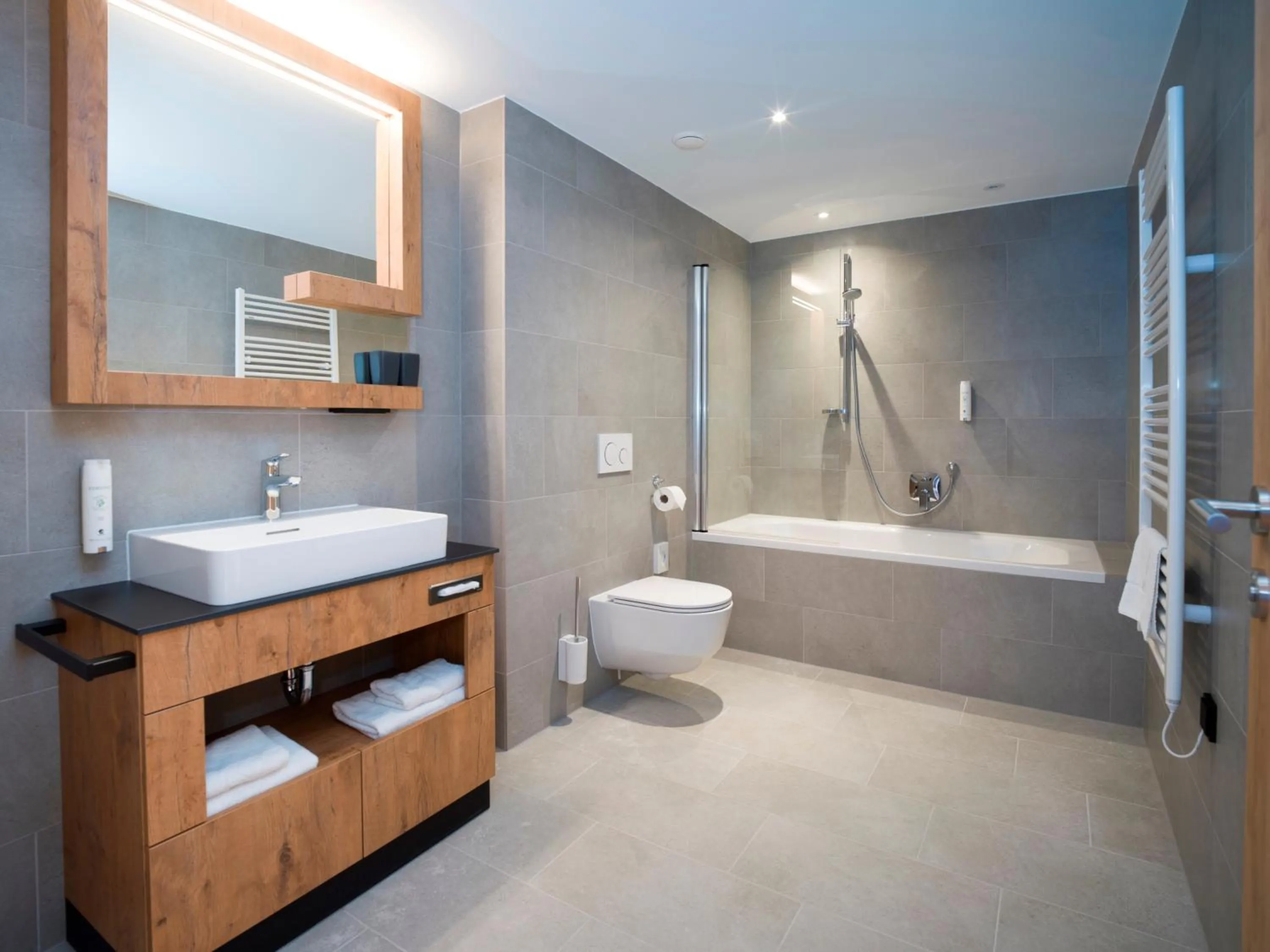 Bathroom in All-Suite Resort Paznaun