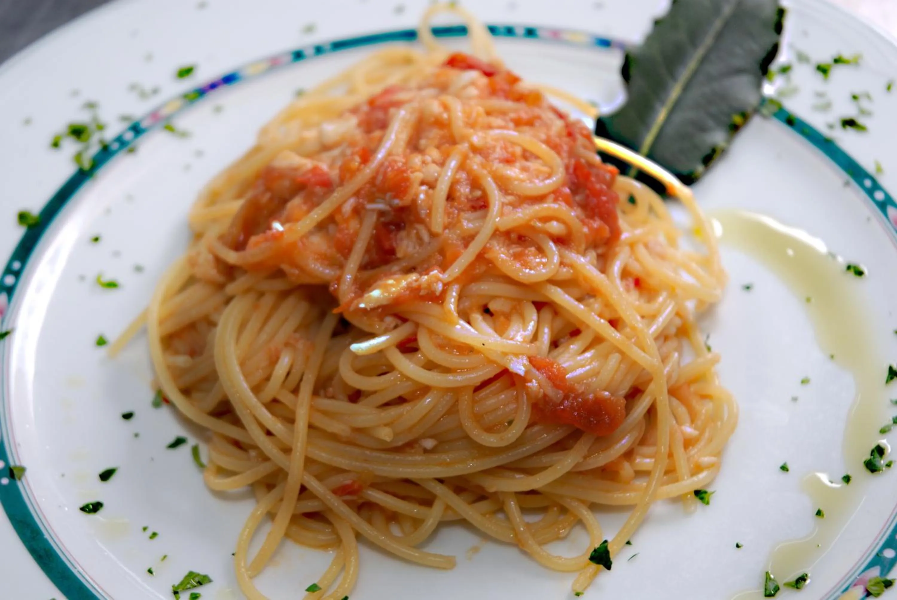 Food close-up in Hotel Tornese - Rooftop Sea View