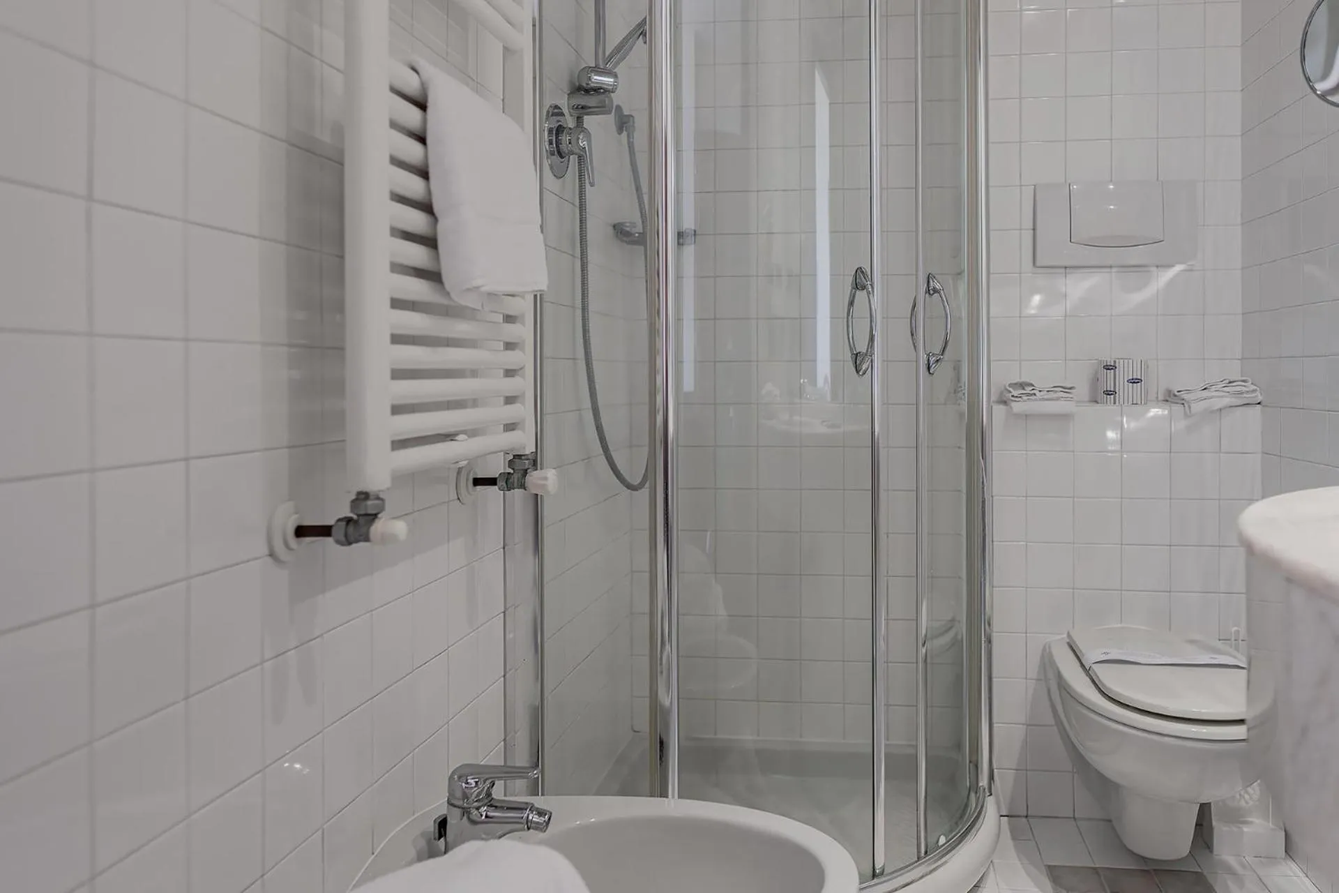 Shower in Hotel Tornese - Rooftop Sea View