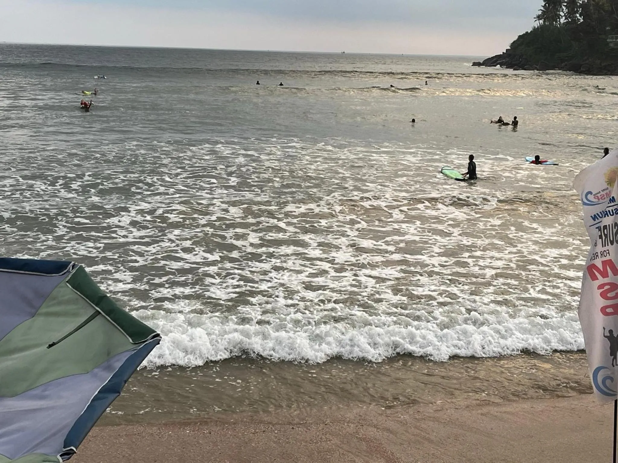 Windsurfing in Tanty’s Hostel