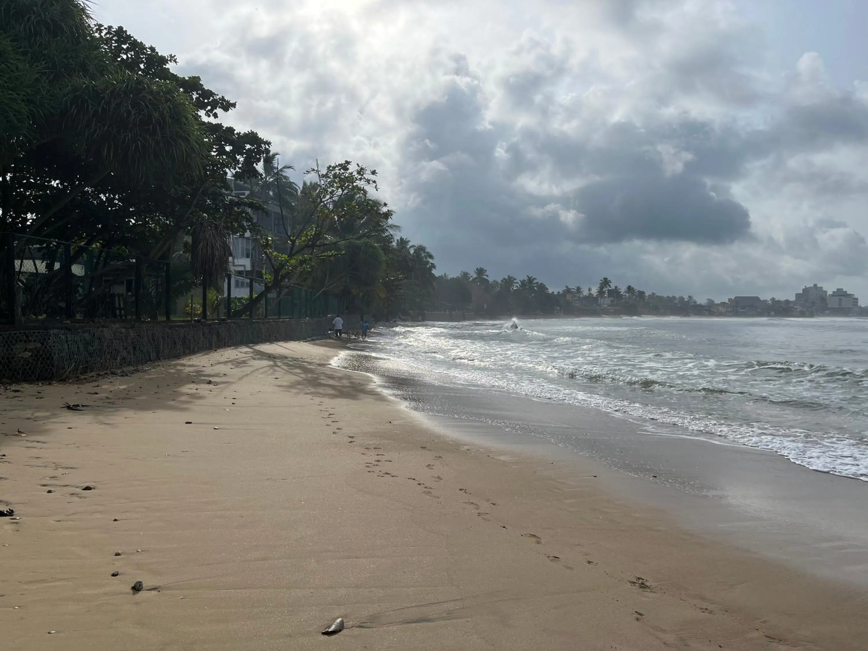 Beach in Tanty’s Hostel