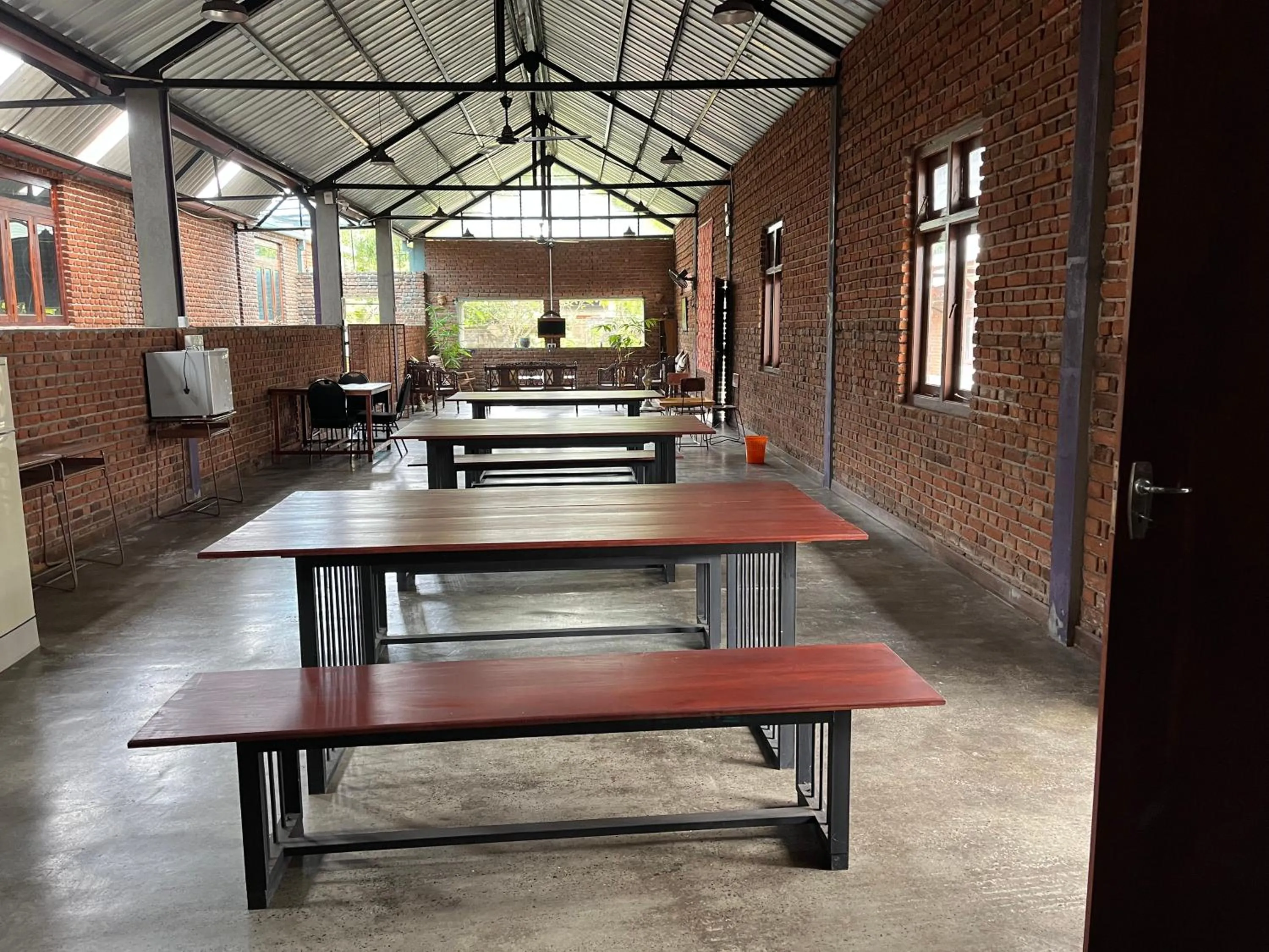 Dining area in Tanty’s Hostel