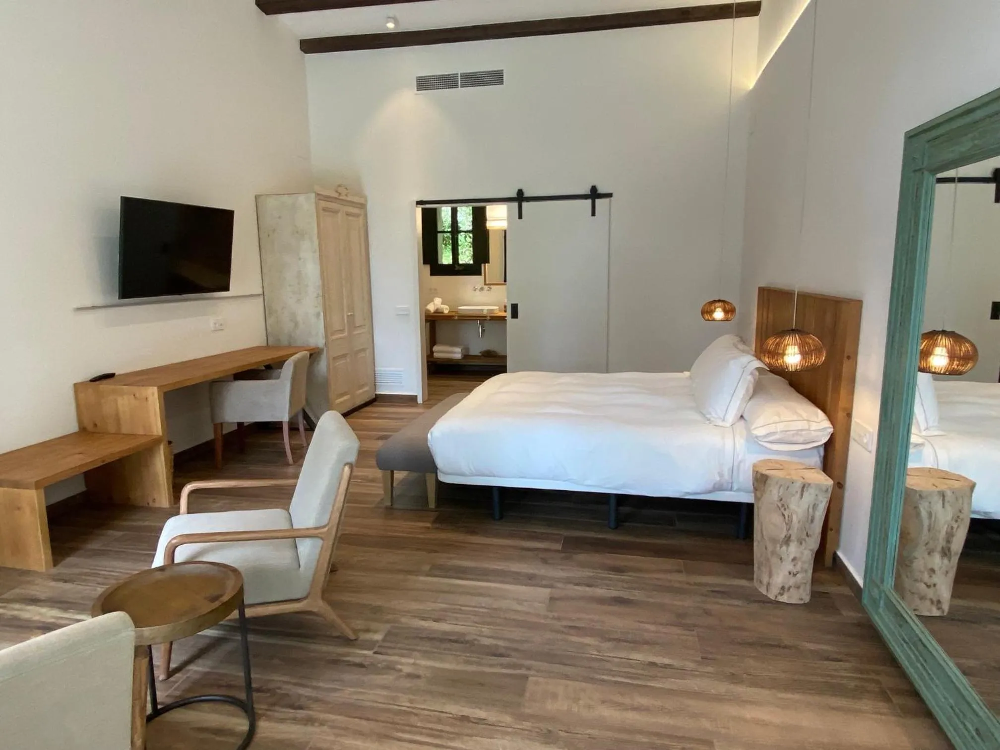 Bed in HOTEL MAS ARET