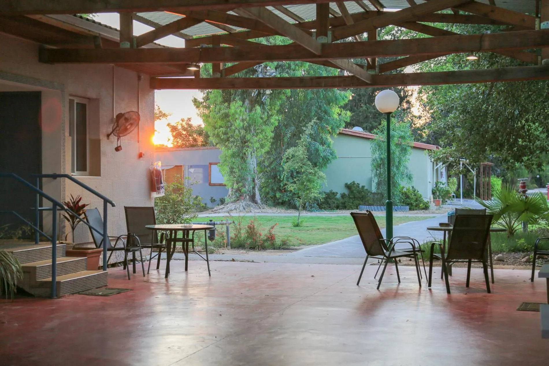 Balcony/Terrace in Mandara - Country Lodging