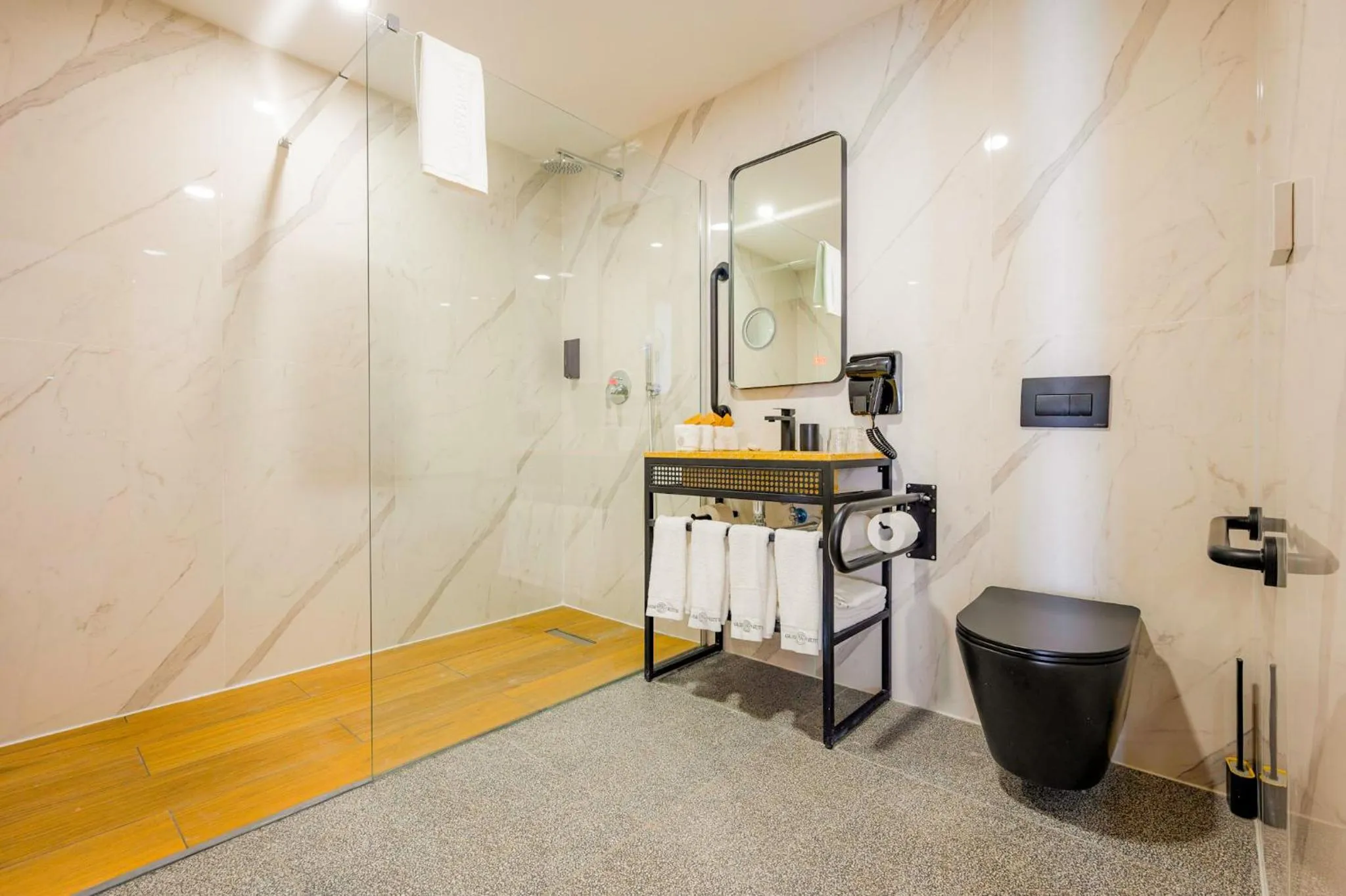 Bathroom in Grands Suites Hotel and Spa Sliema