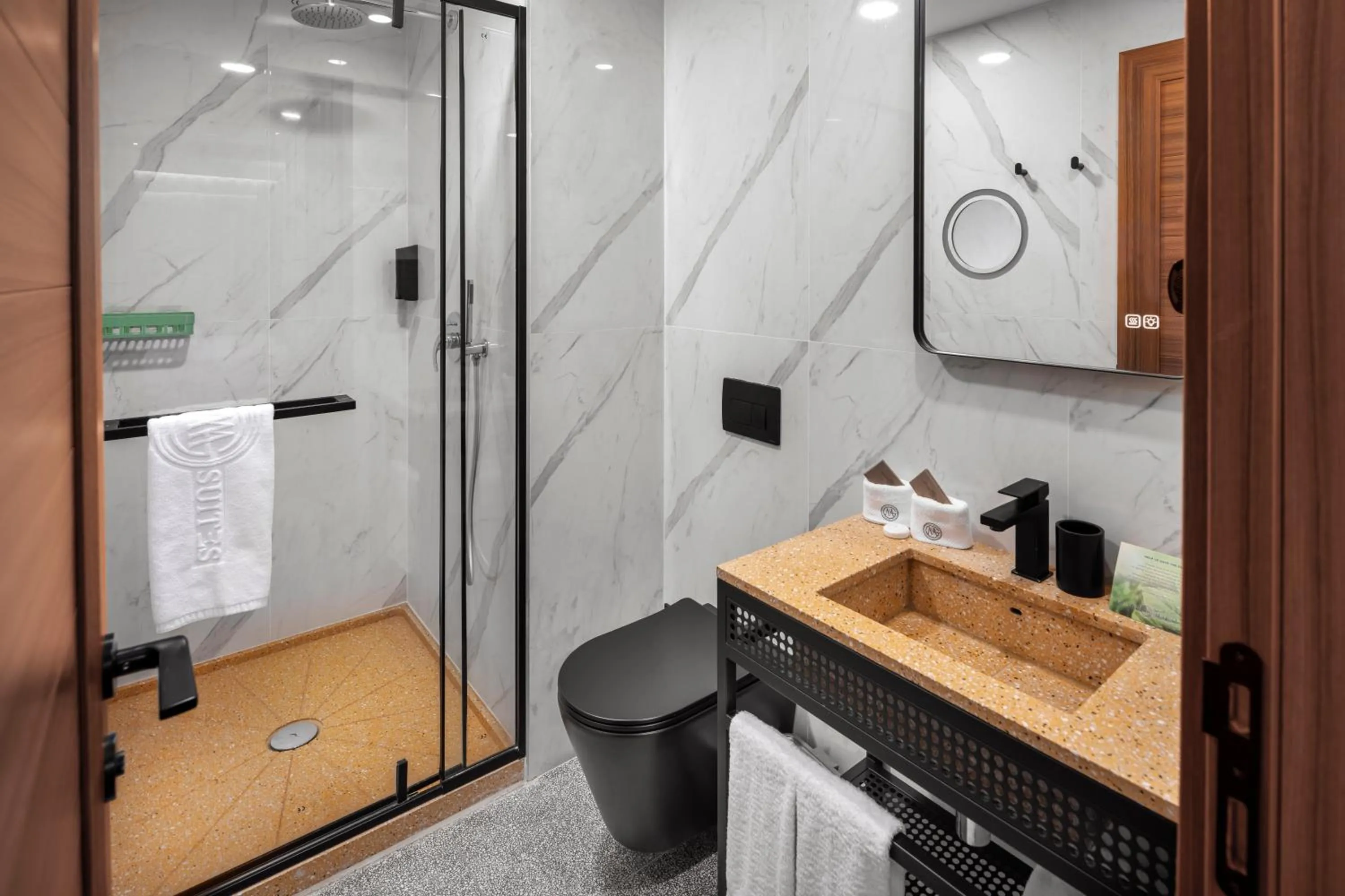 Shower in Grands Suites Hotel and Spa Sliema