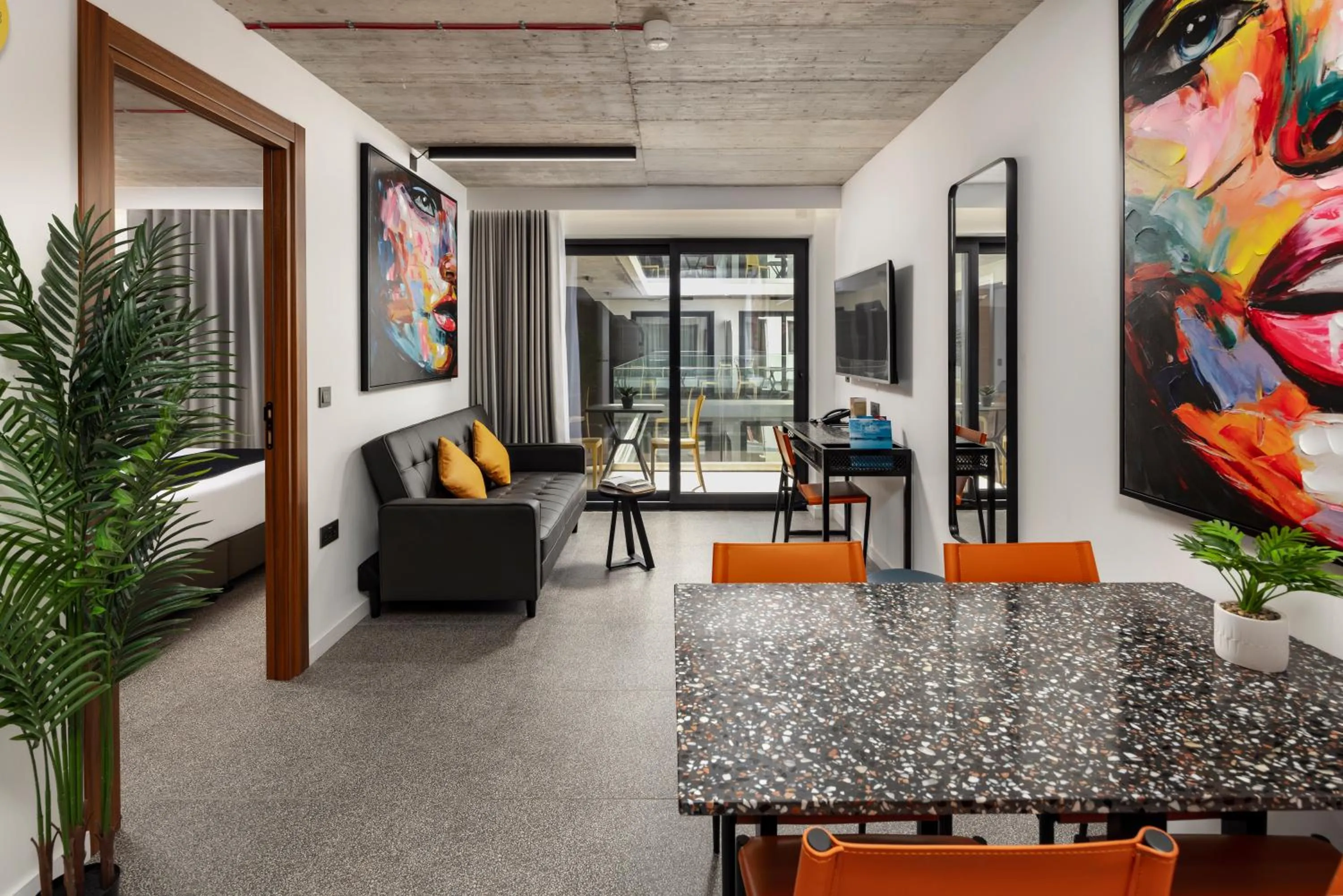 Balcony/Terrace in Grands Suites Hotel and Spa Sliema