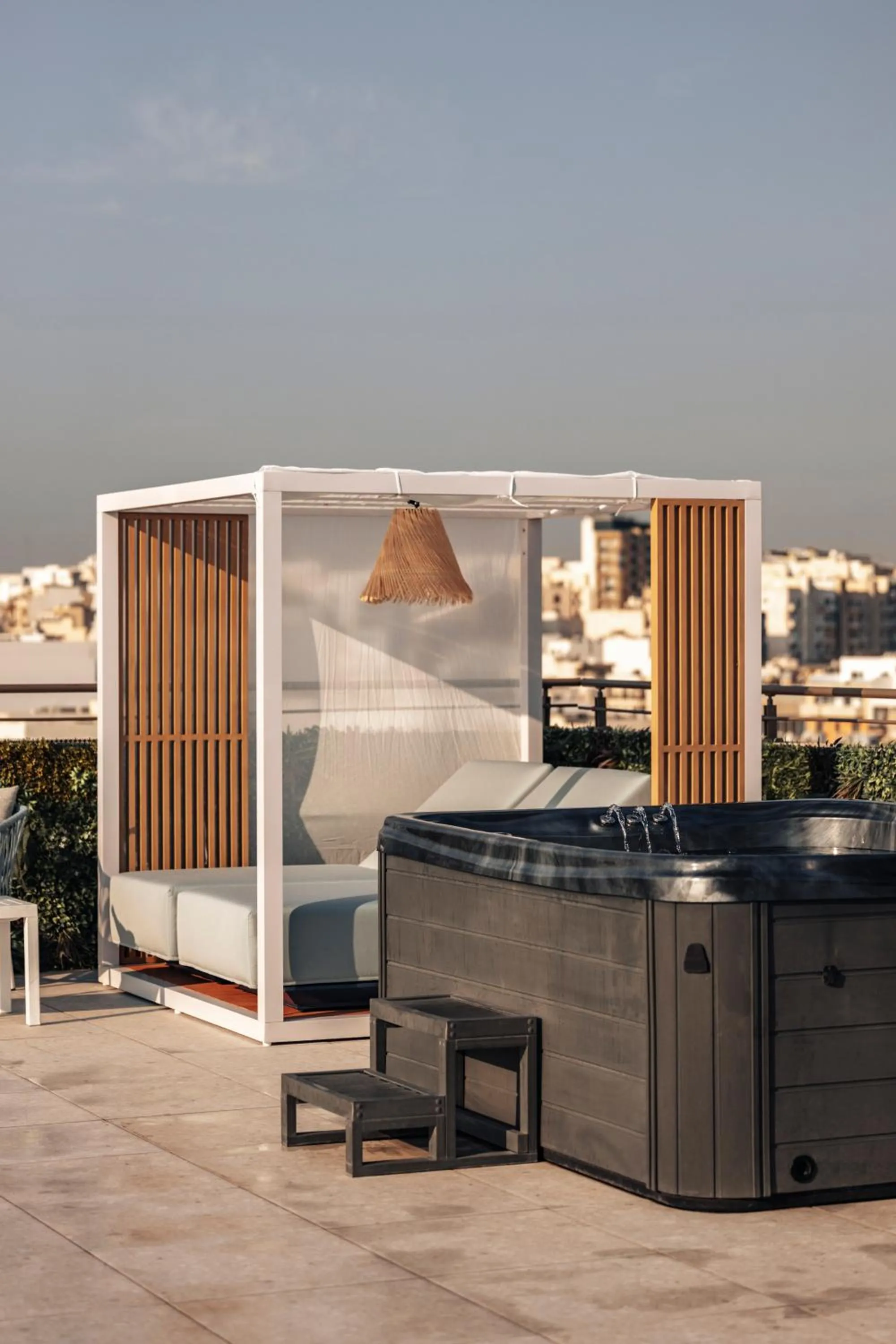 Swimming pool in Grands Suites Hotel and Spa Sliema