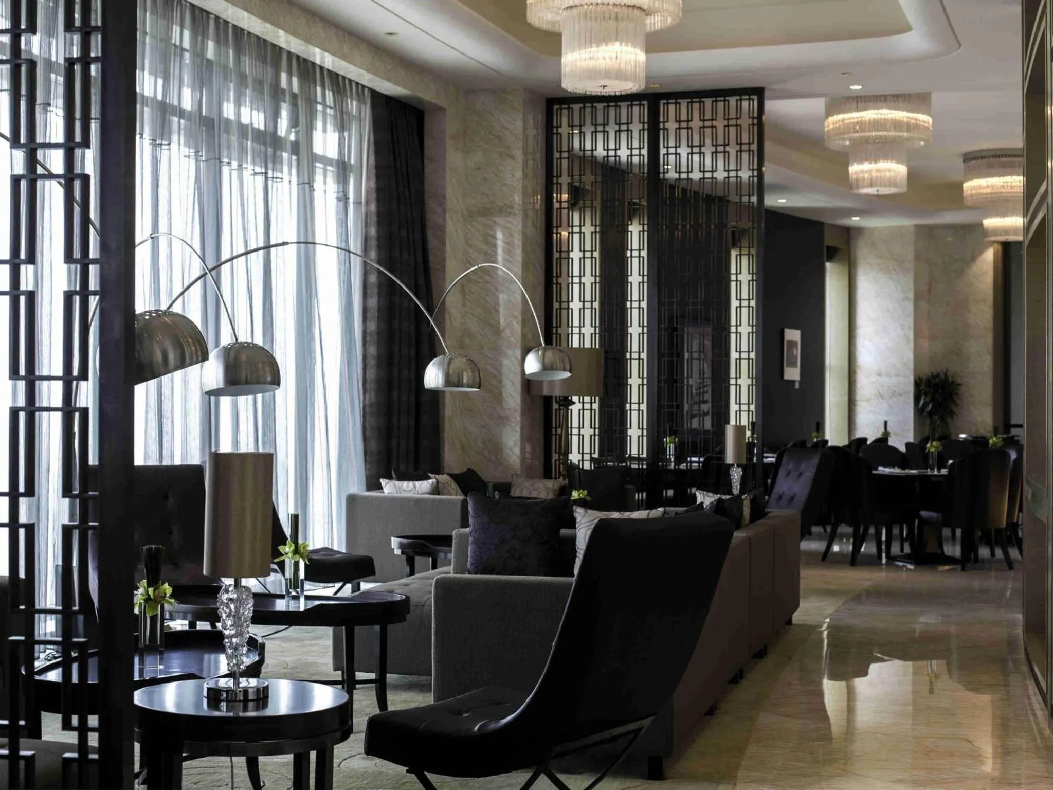 Lounge or bar in Pullman Shanghai Xuhui