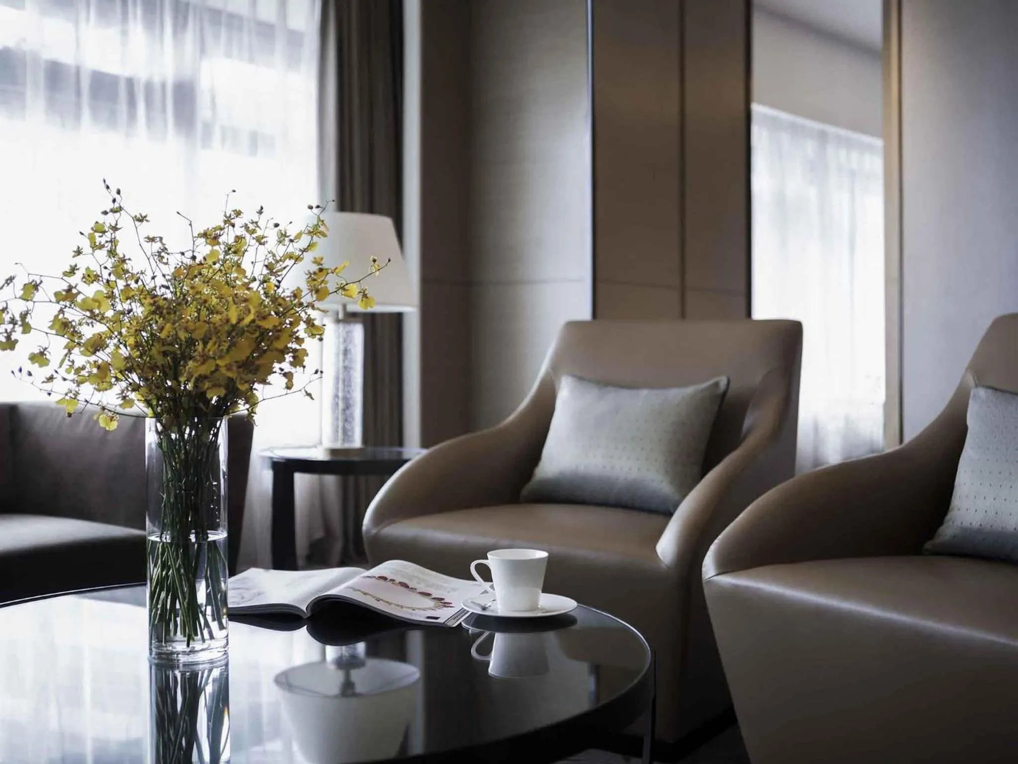 Bedroom in Pullman Shanghai Xuhui