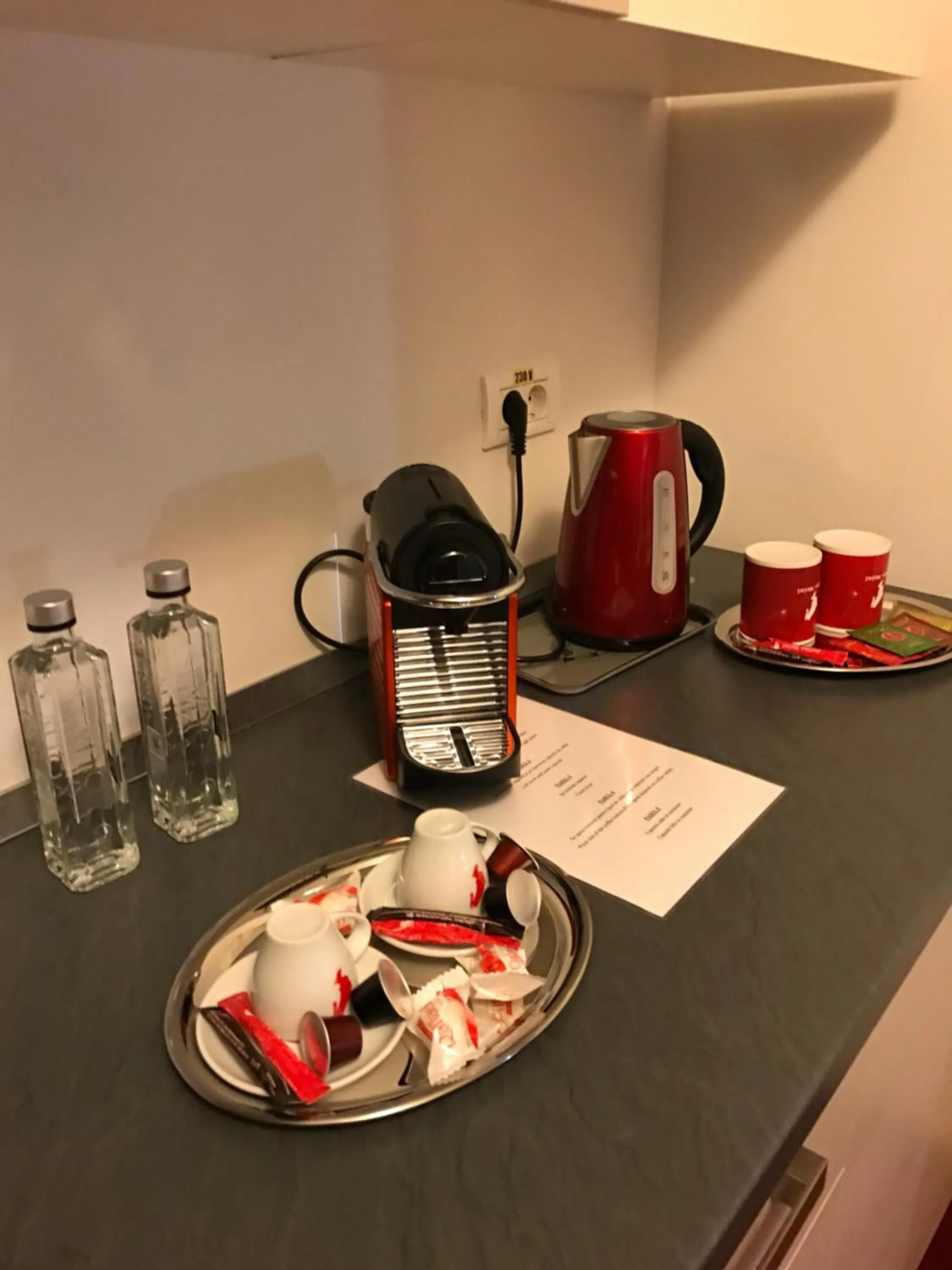 Coffee/tea facilities in Hotel Boutique Belvedere
