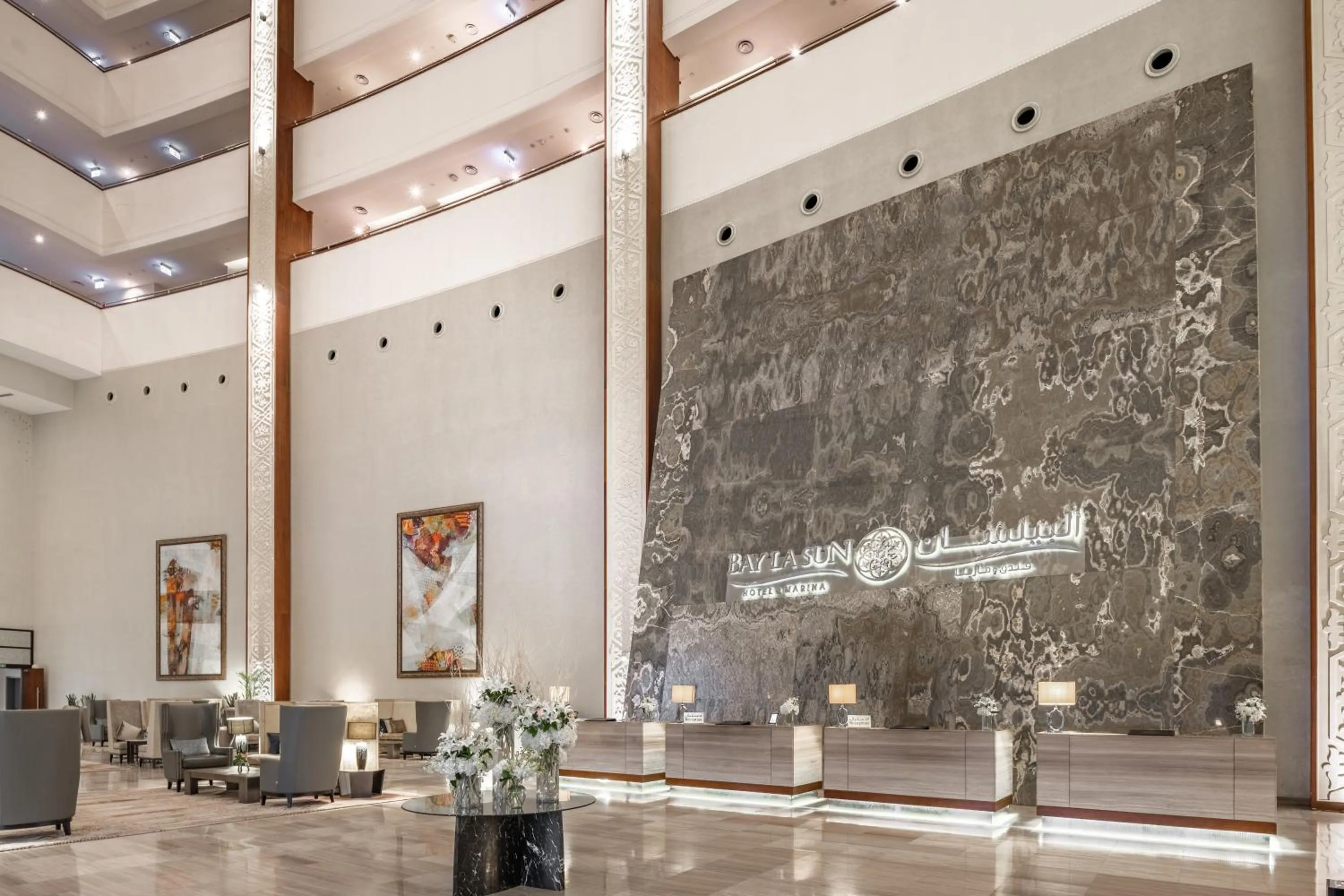 Lobby or reception in Bay La Sun Hotel and Marina - Emaar King Abdullah Economic City