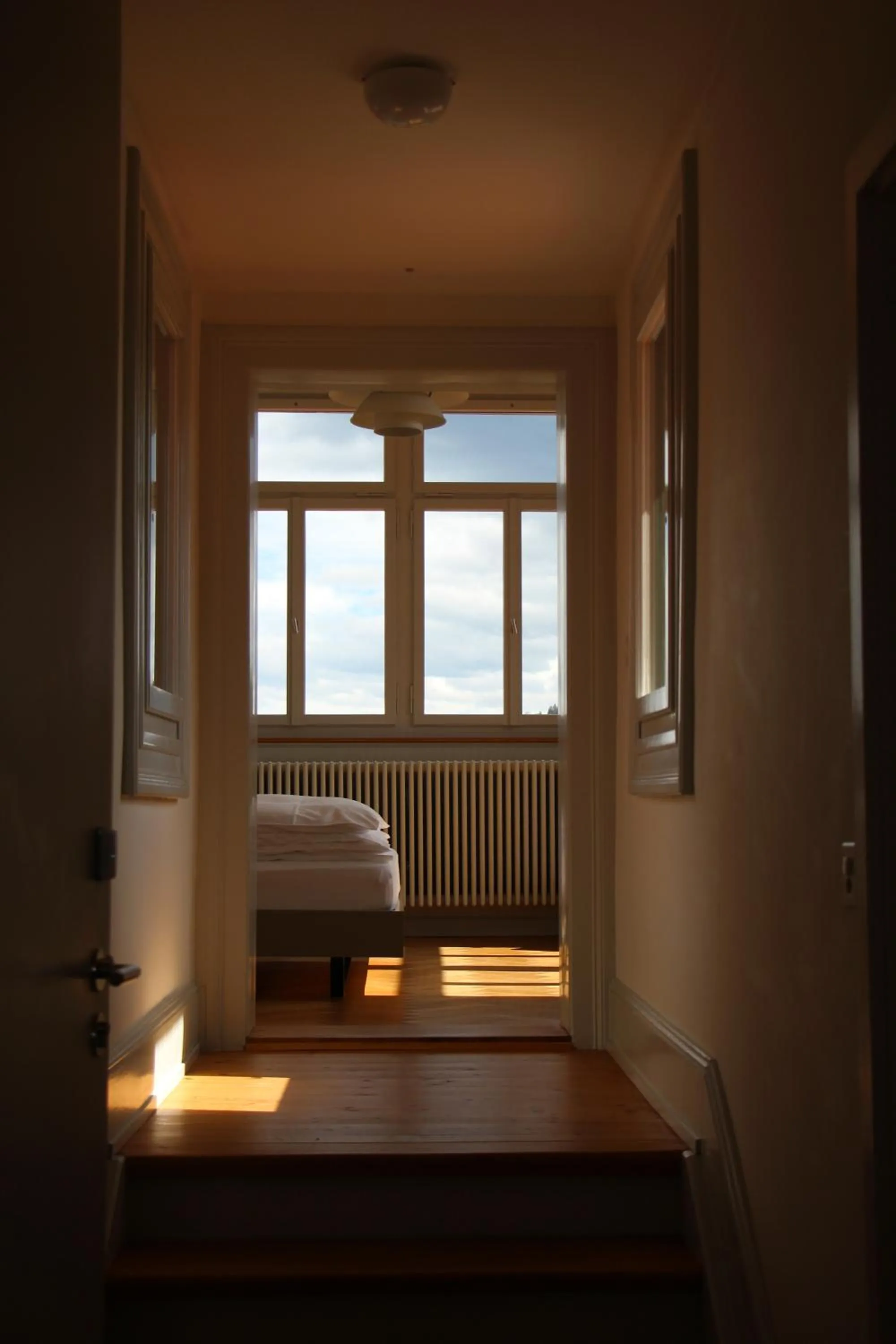 Bed in Militärkantine St. Gallen