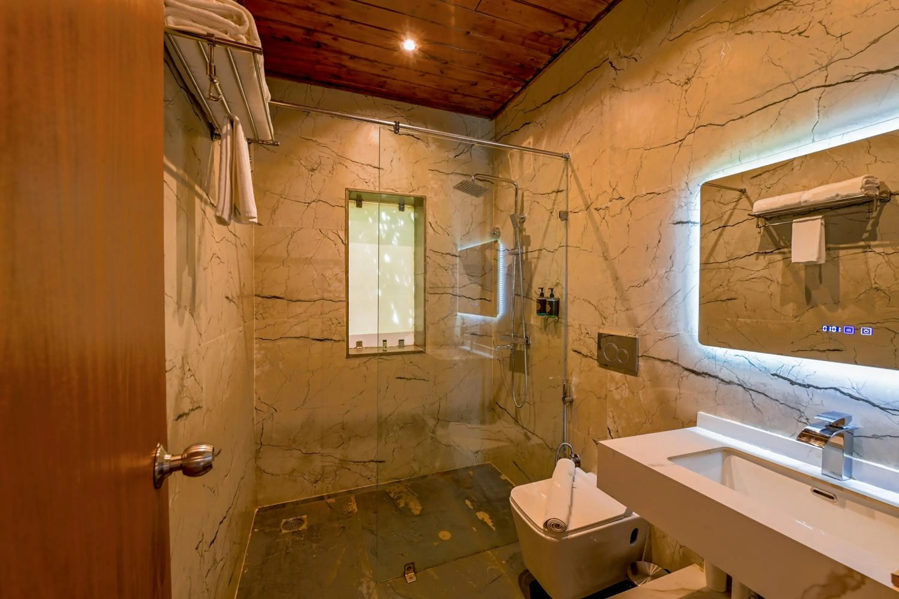 Bathroom in Tarangi Resort and Spa