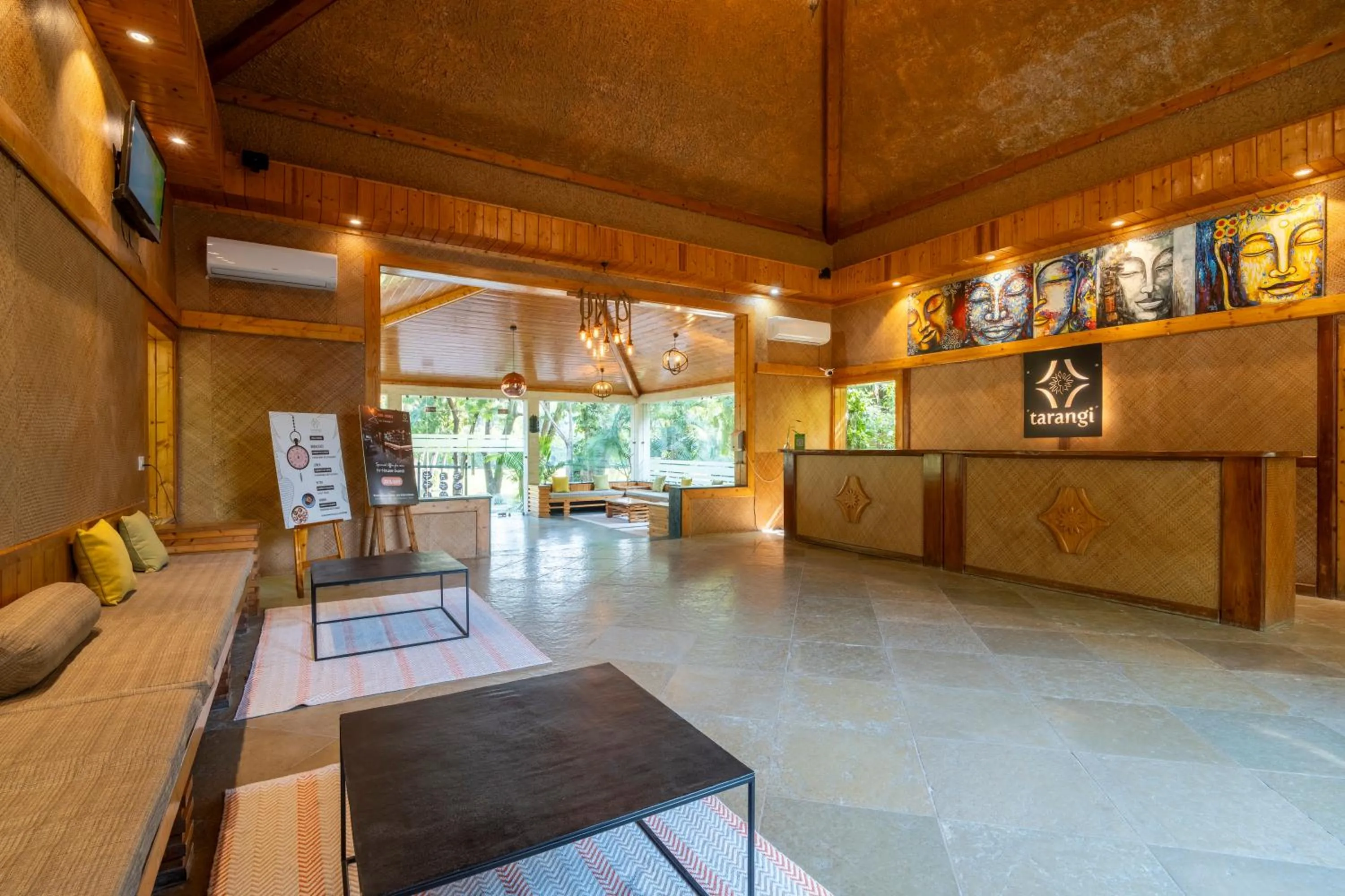 Lobby or reception in Tarangi Resort and Spa