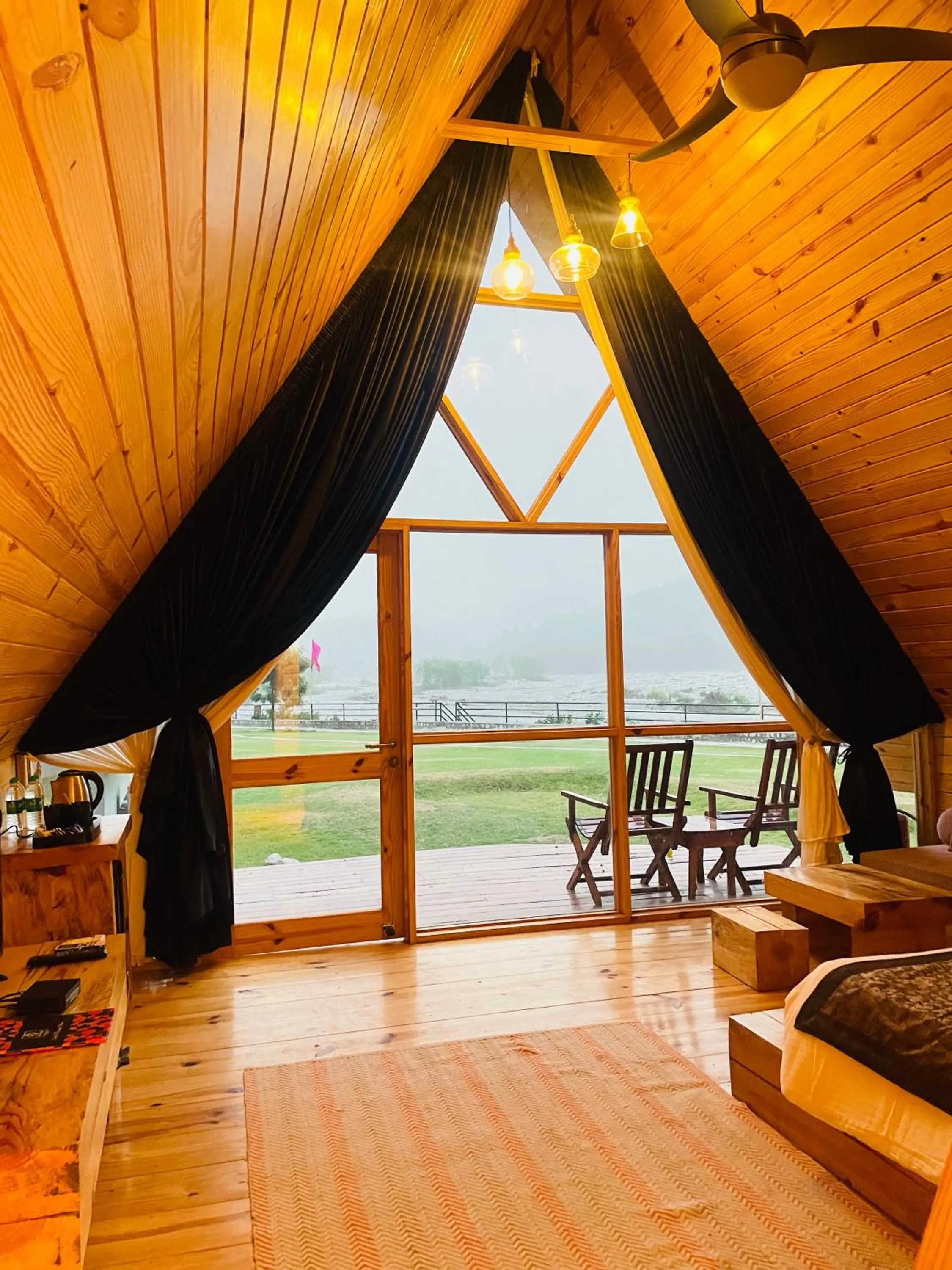 Balcony/Terrace in Tarangi Resort and Spa