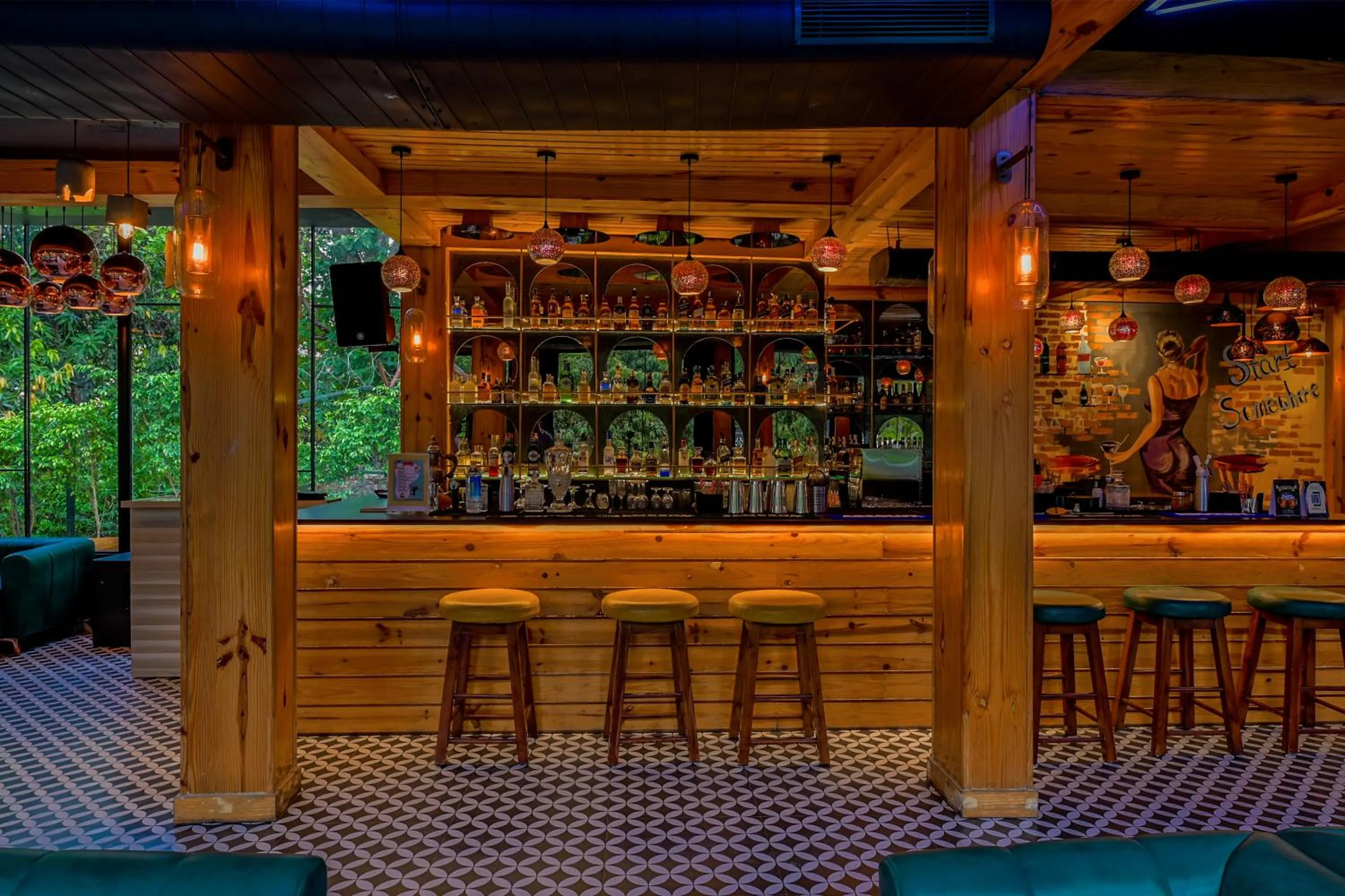 Lounge or bar in Tarangi Resort and Spa