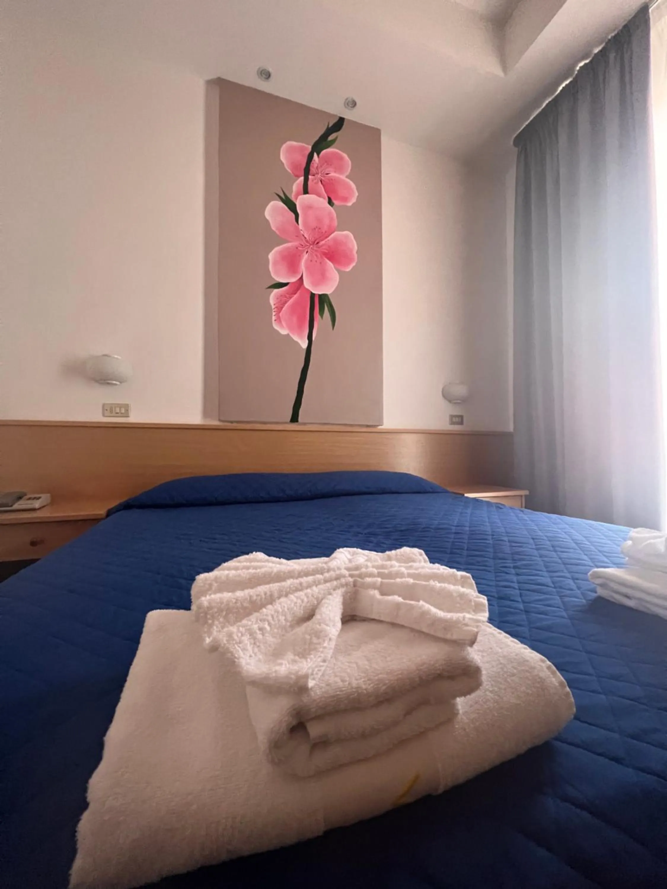 Bed in Hotel Villa dei Fiori - sul mare con piscina