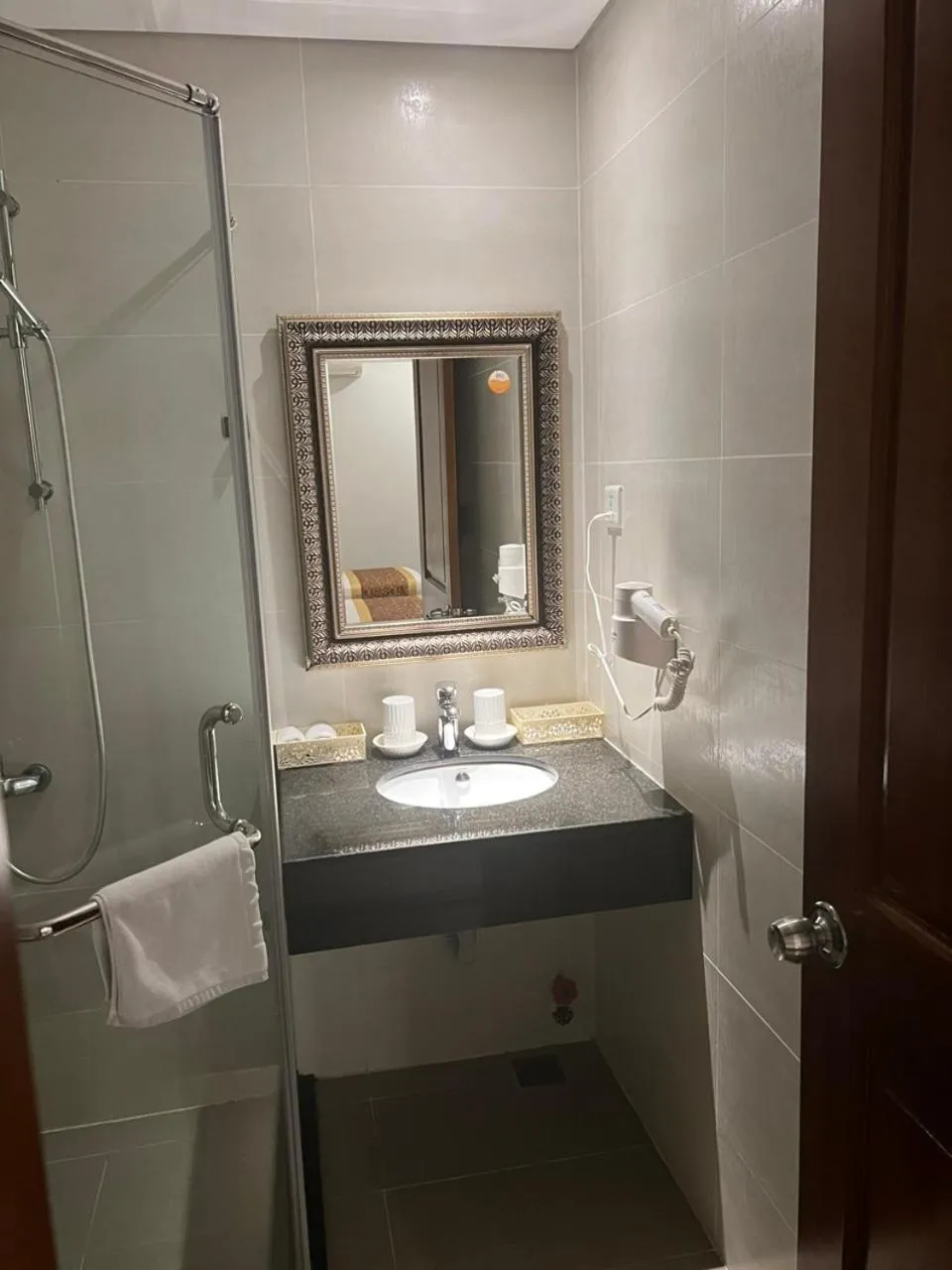 Shower in Galaxy Airport Hotel