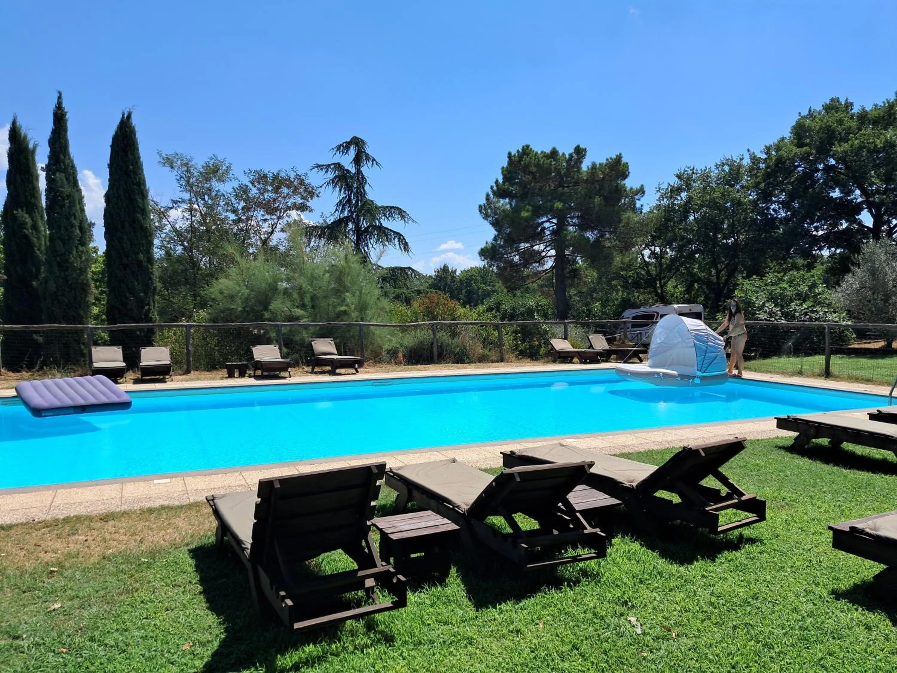 Garden view in Il Sentiero