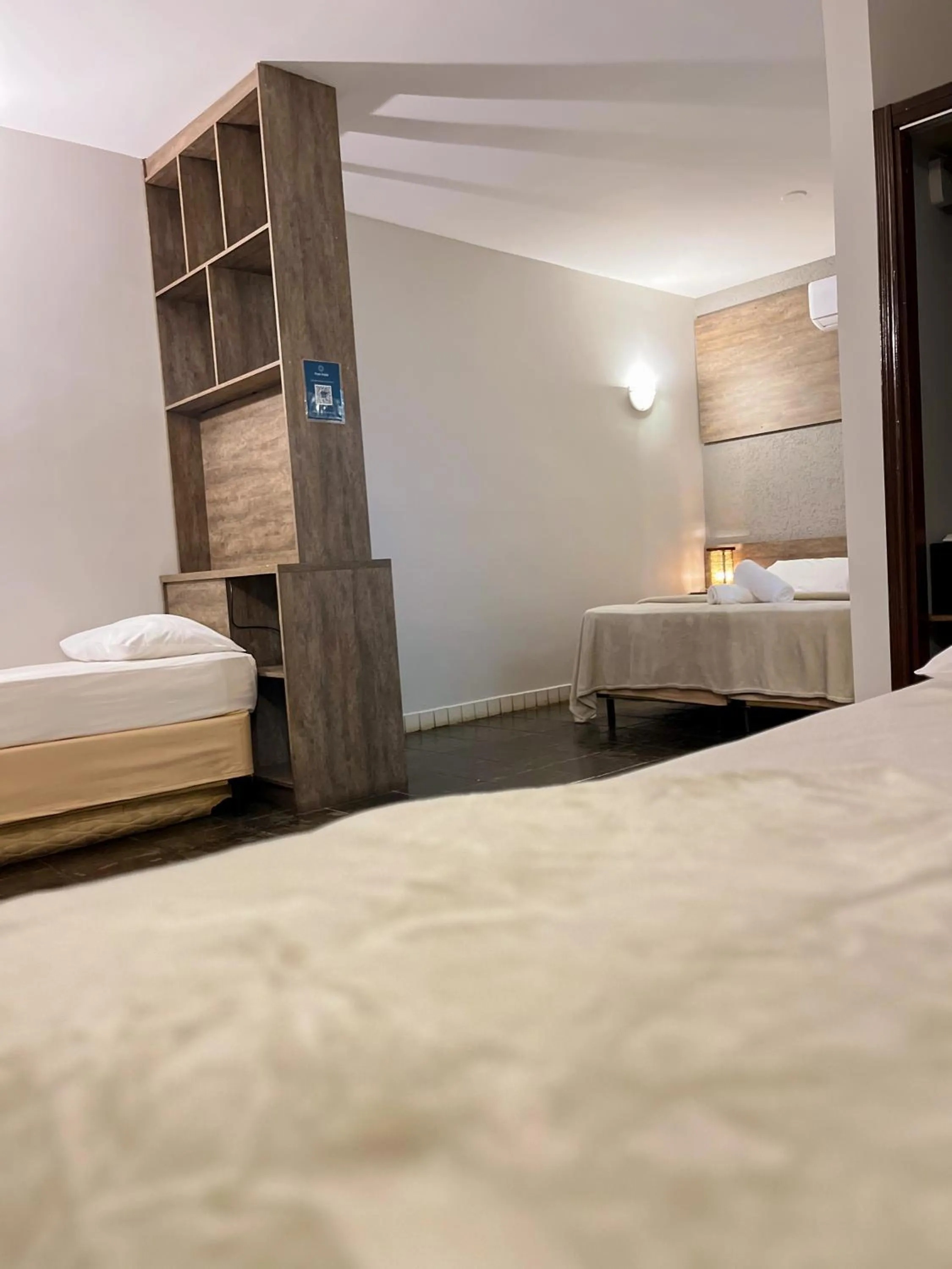 Bed in Park Hotel Modelo