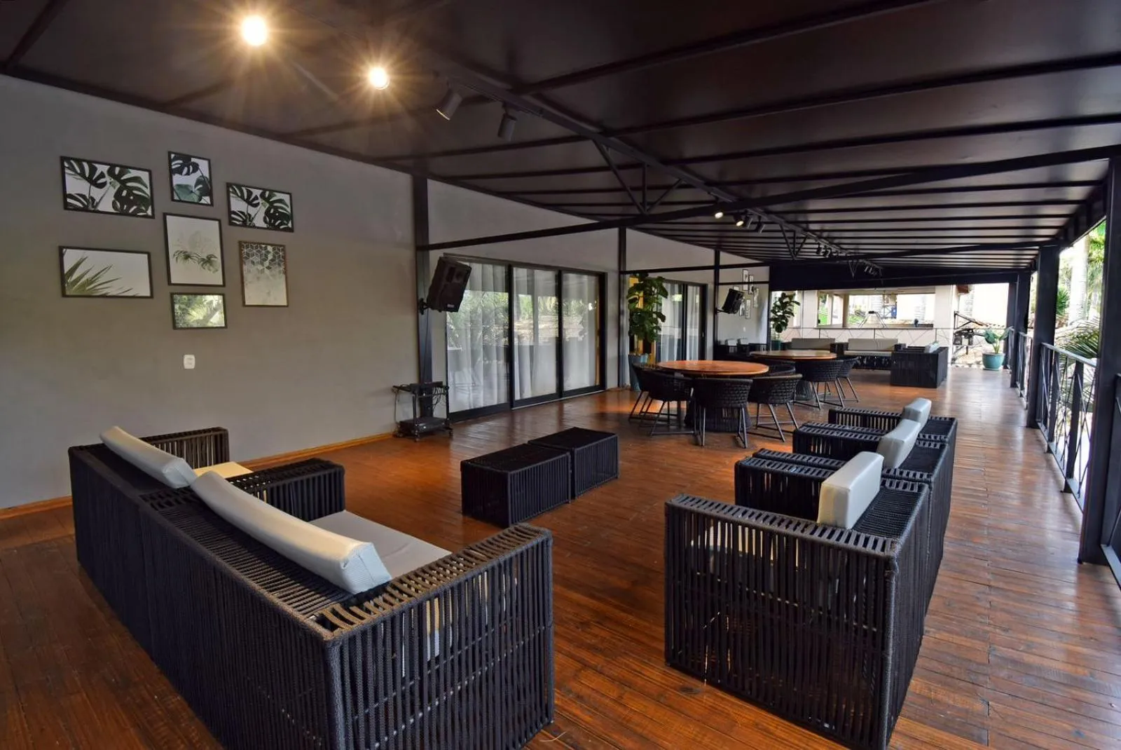 Seating area in Park Hotel Modelo