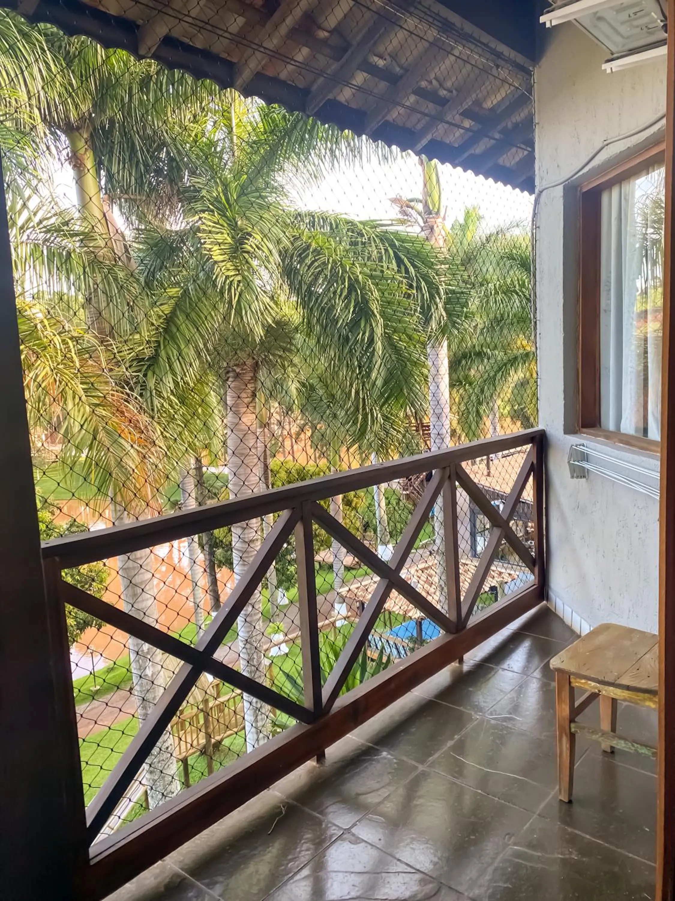 Garden view in Park Hotel Modelo