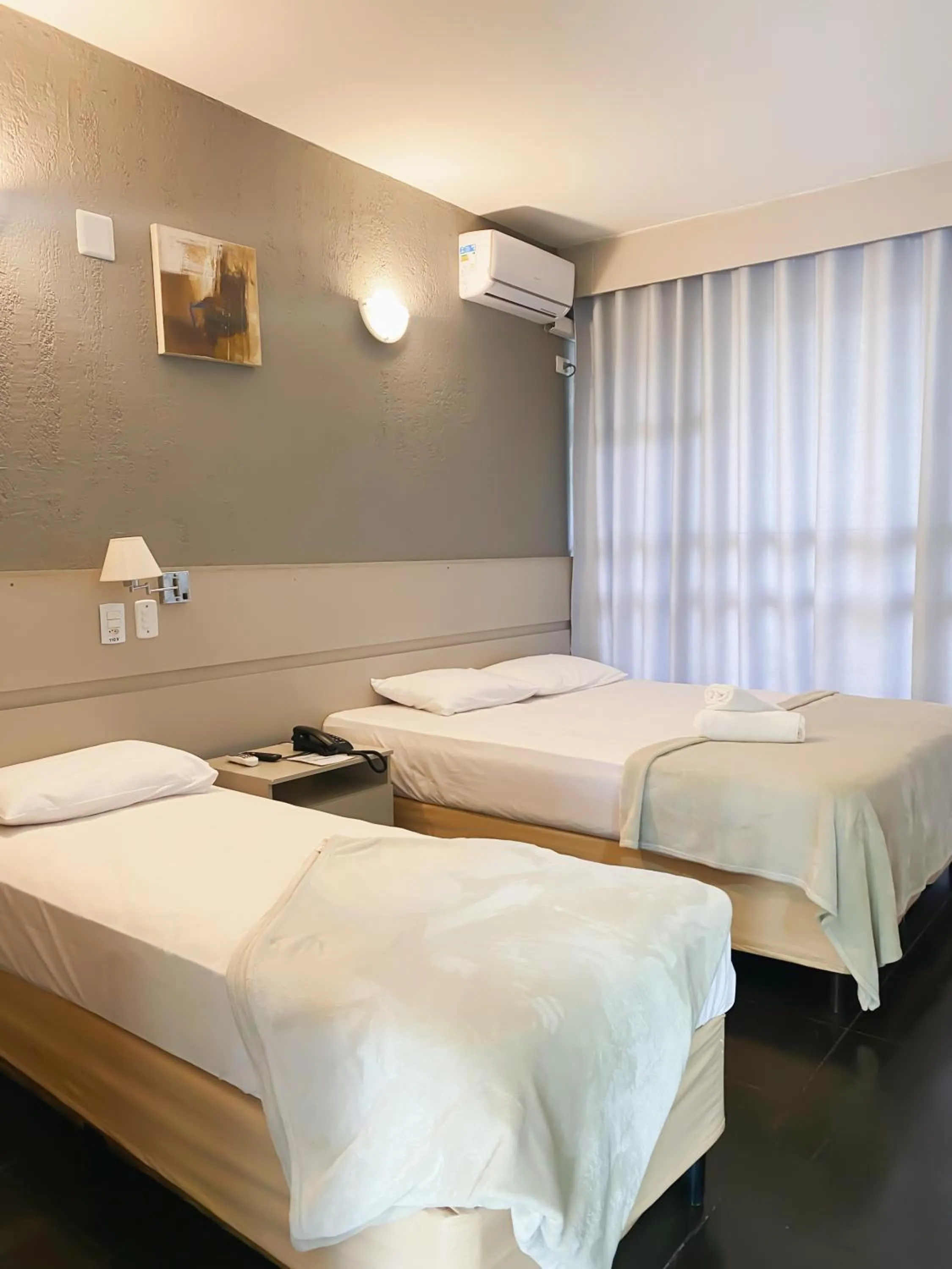 Bed in Park Hotel Modelo