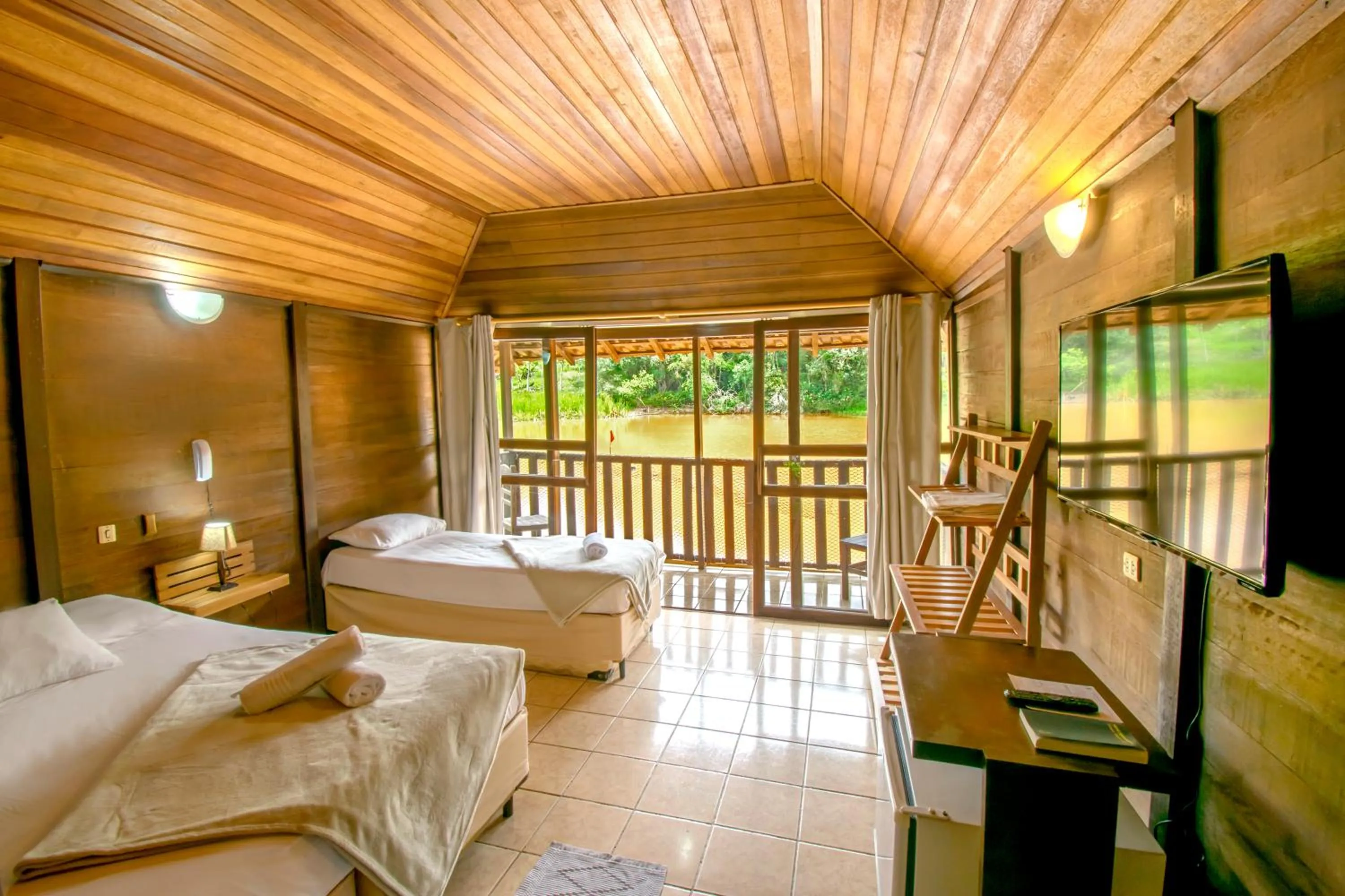 Bed in Park Hotel Modelo