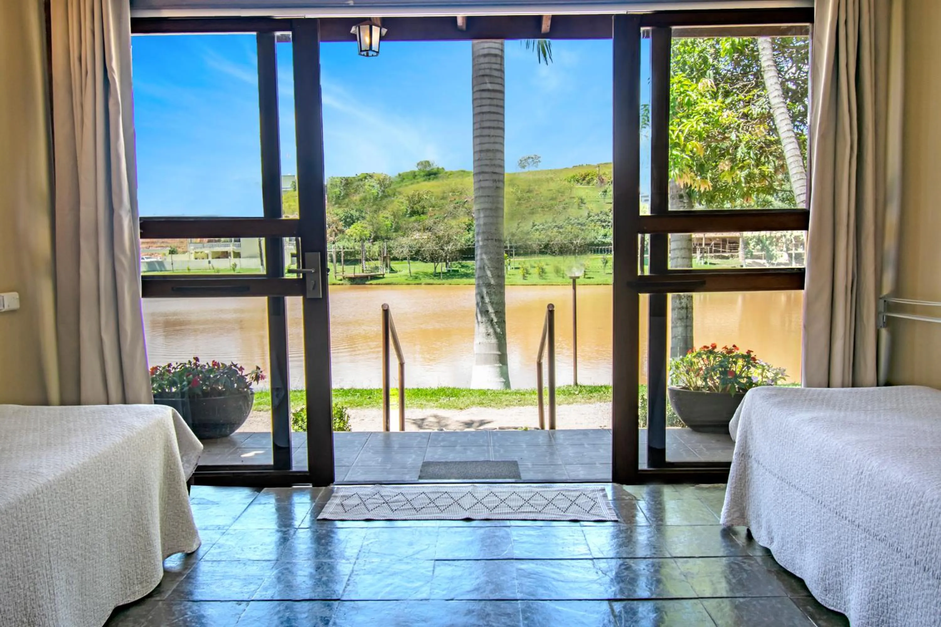 Garden view, Bed in Park Hotel Modelo