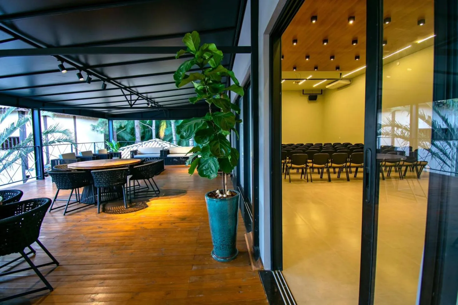 Living room in Park Hotel Modelo