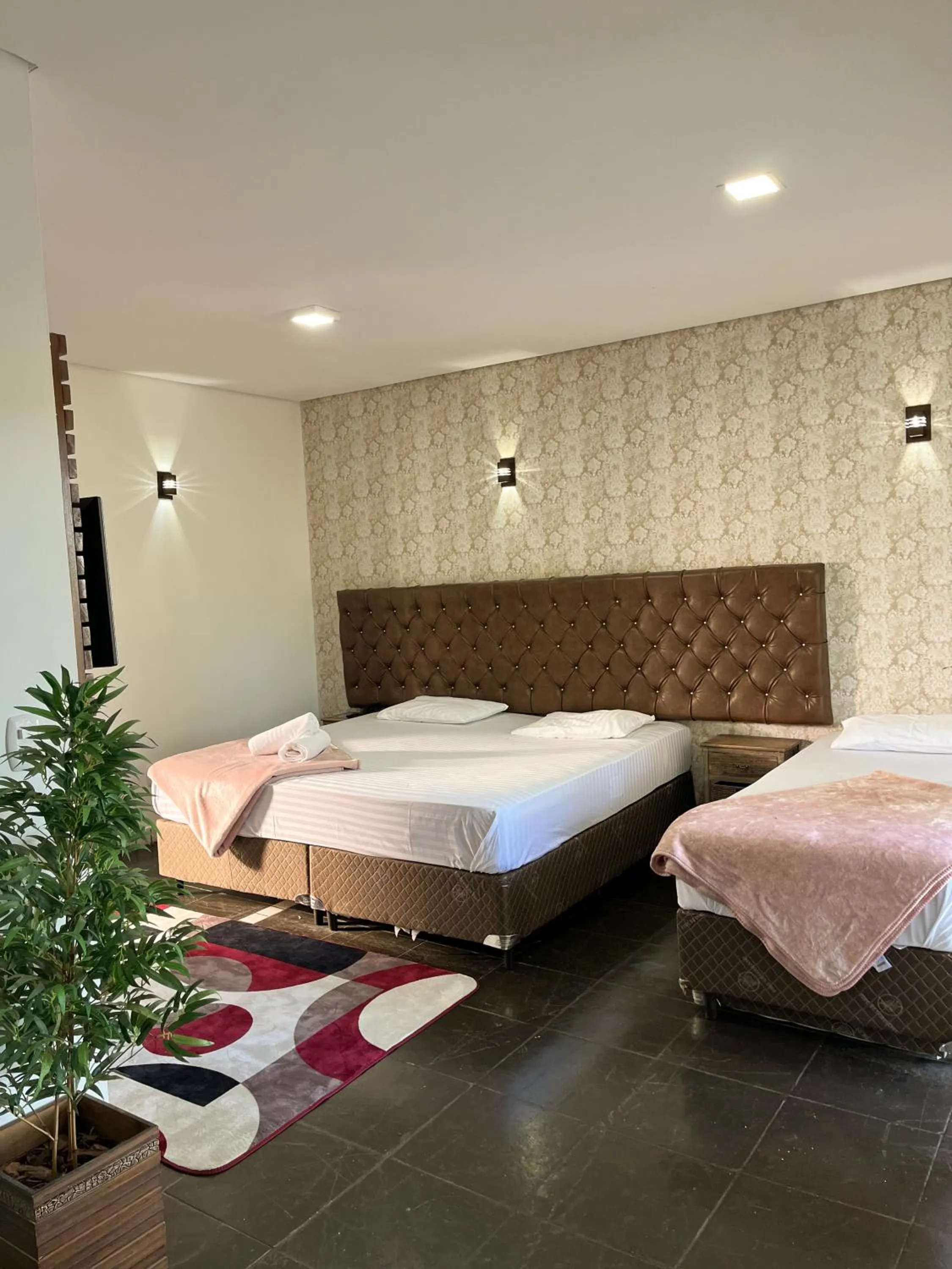 Bed in Park Hotel Modelo