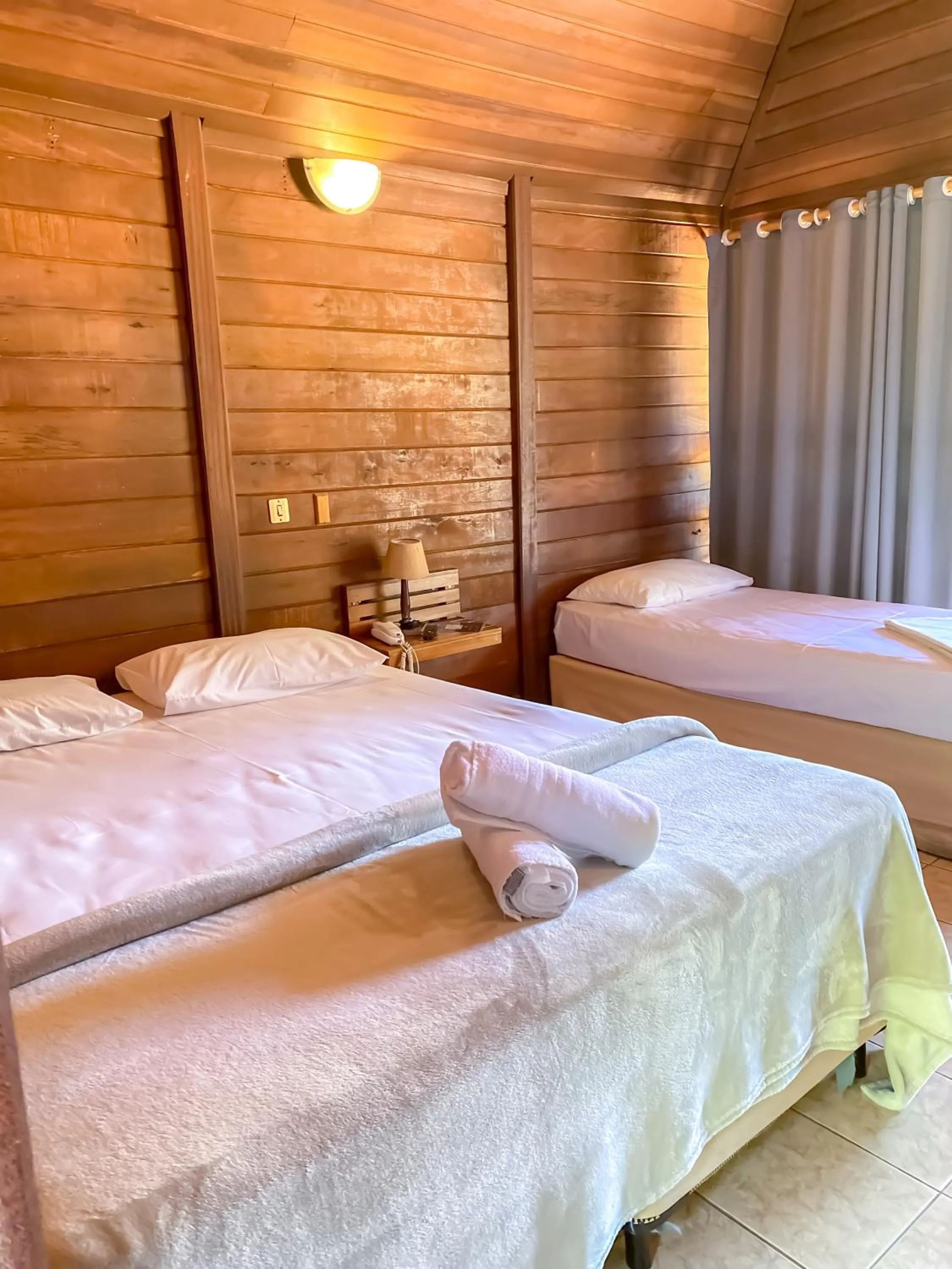 Bed in Park Hotel Modelo