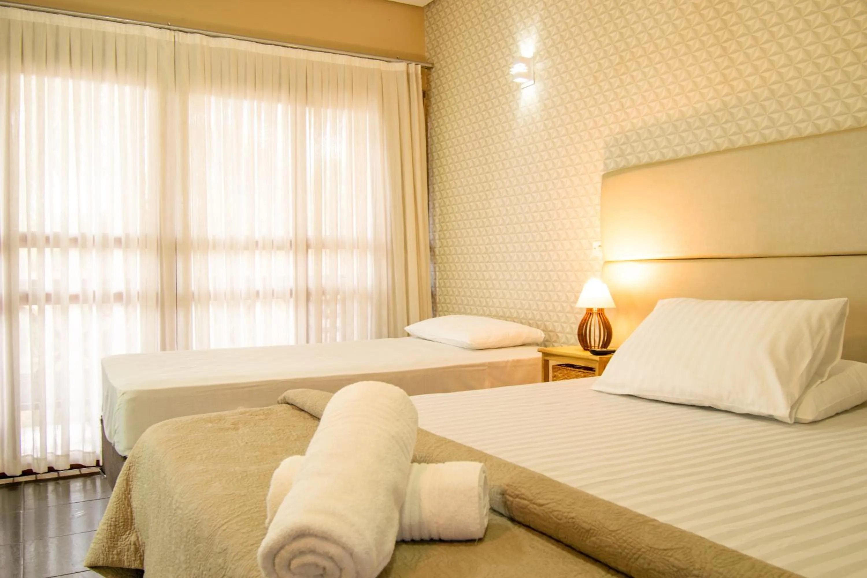 Bed in Park Hotel Modelo