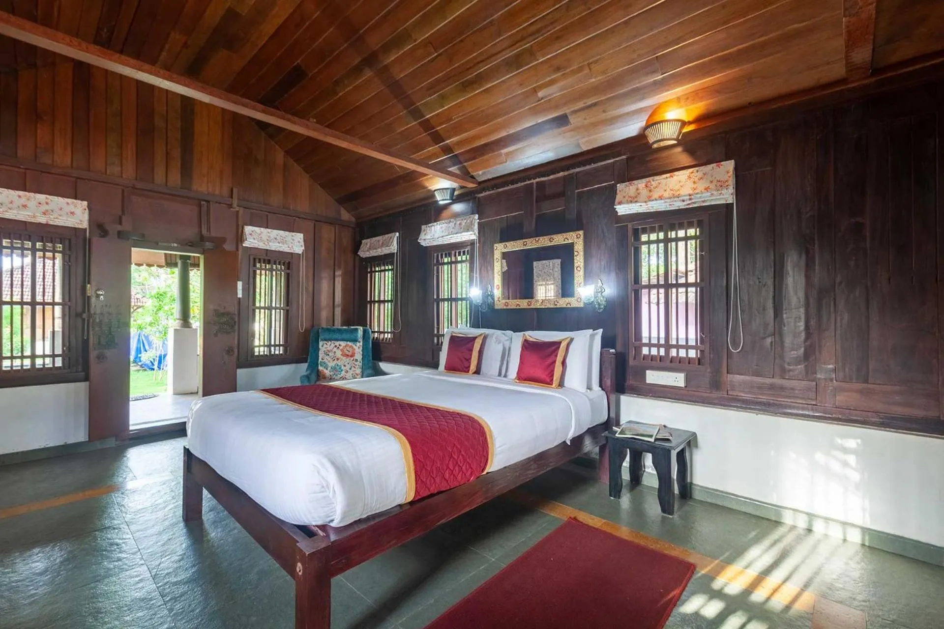 Bedroom, Bed in Deshadan's Tarangi Beach Villas,Marari