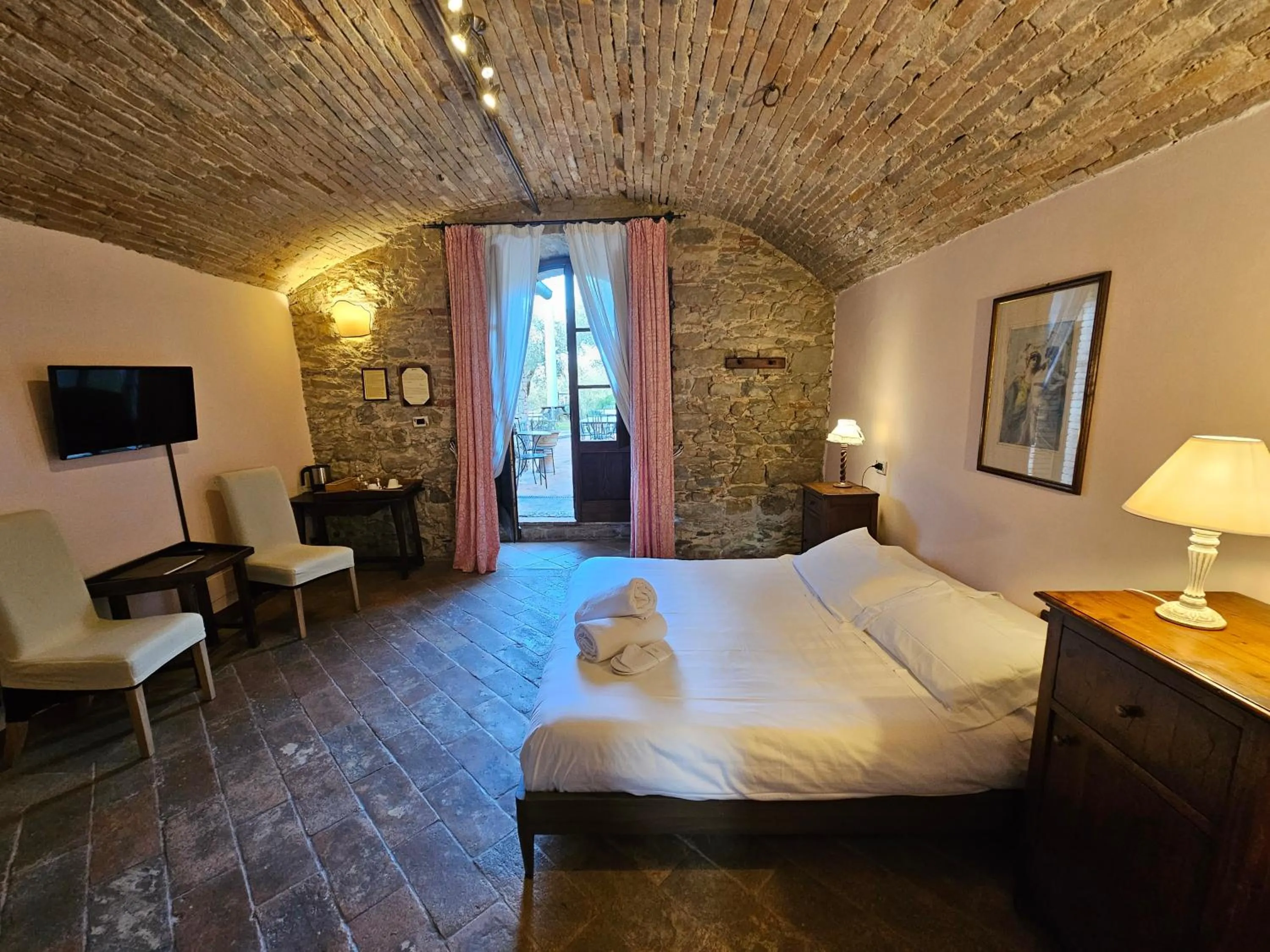 Bed in EcoResort Il Cantico della Natura