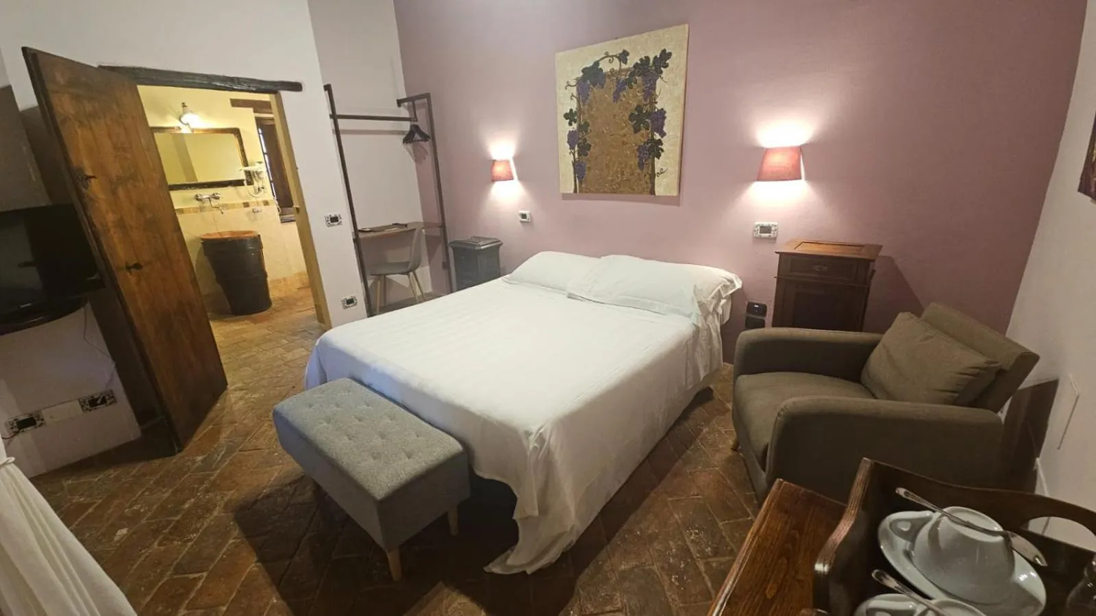 Bed in EcoResort Il Cantico della Natura