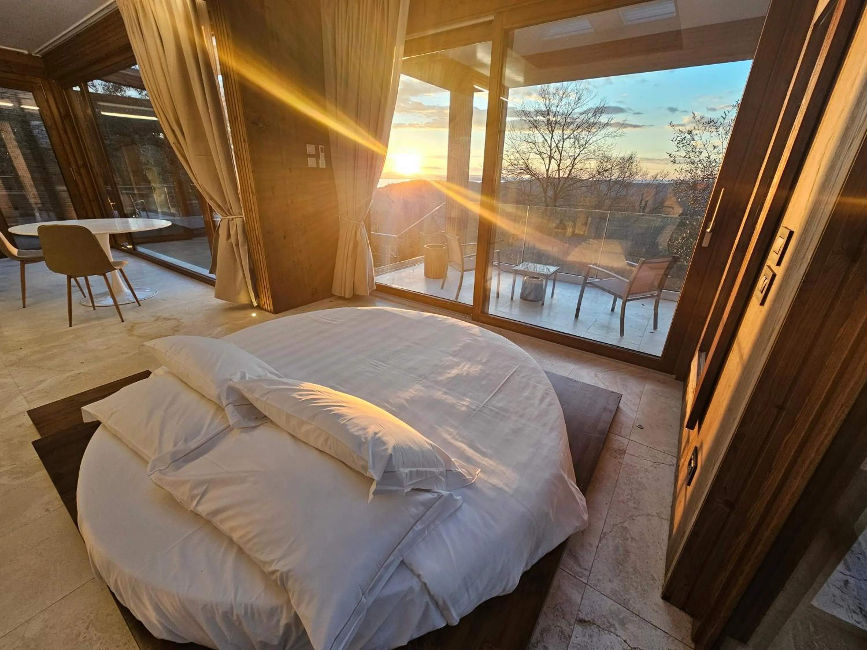 Bed in EcoResort Il Cantico della Natura