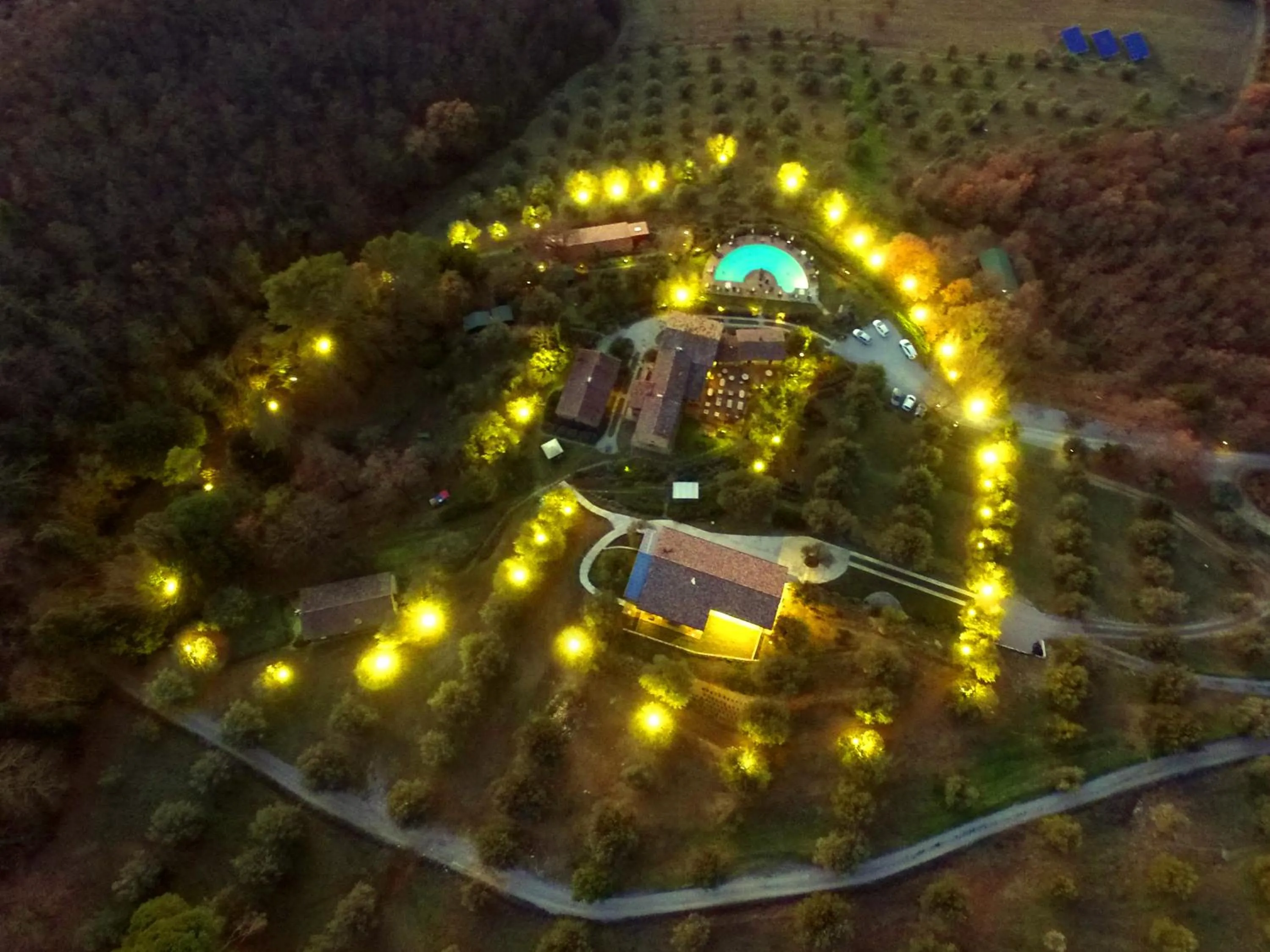 Bird's eye view in EcoResort Il Cantico della Natura