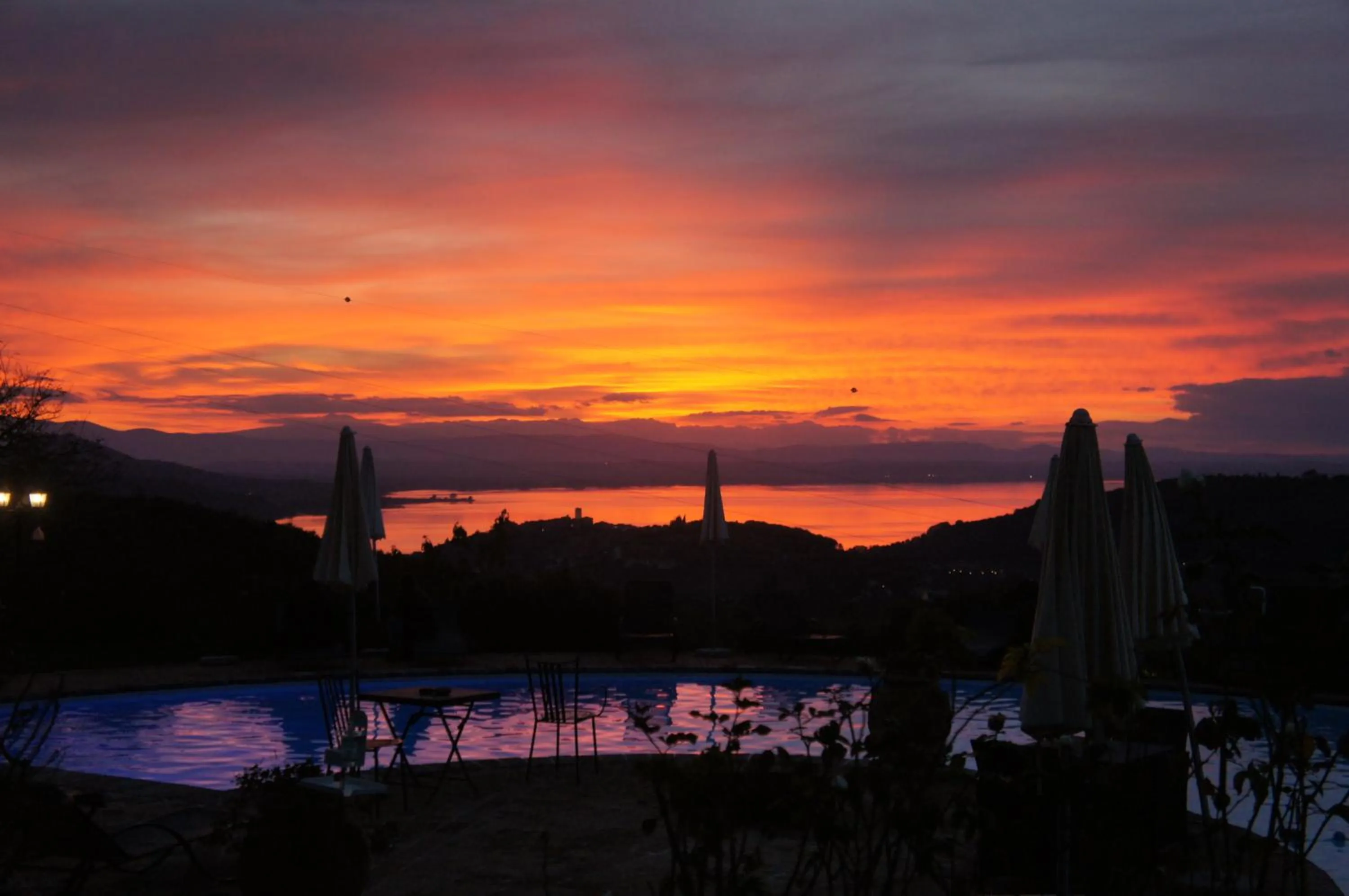 Sunset in EcoResort Il Cantico della Natura