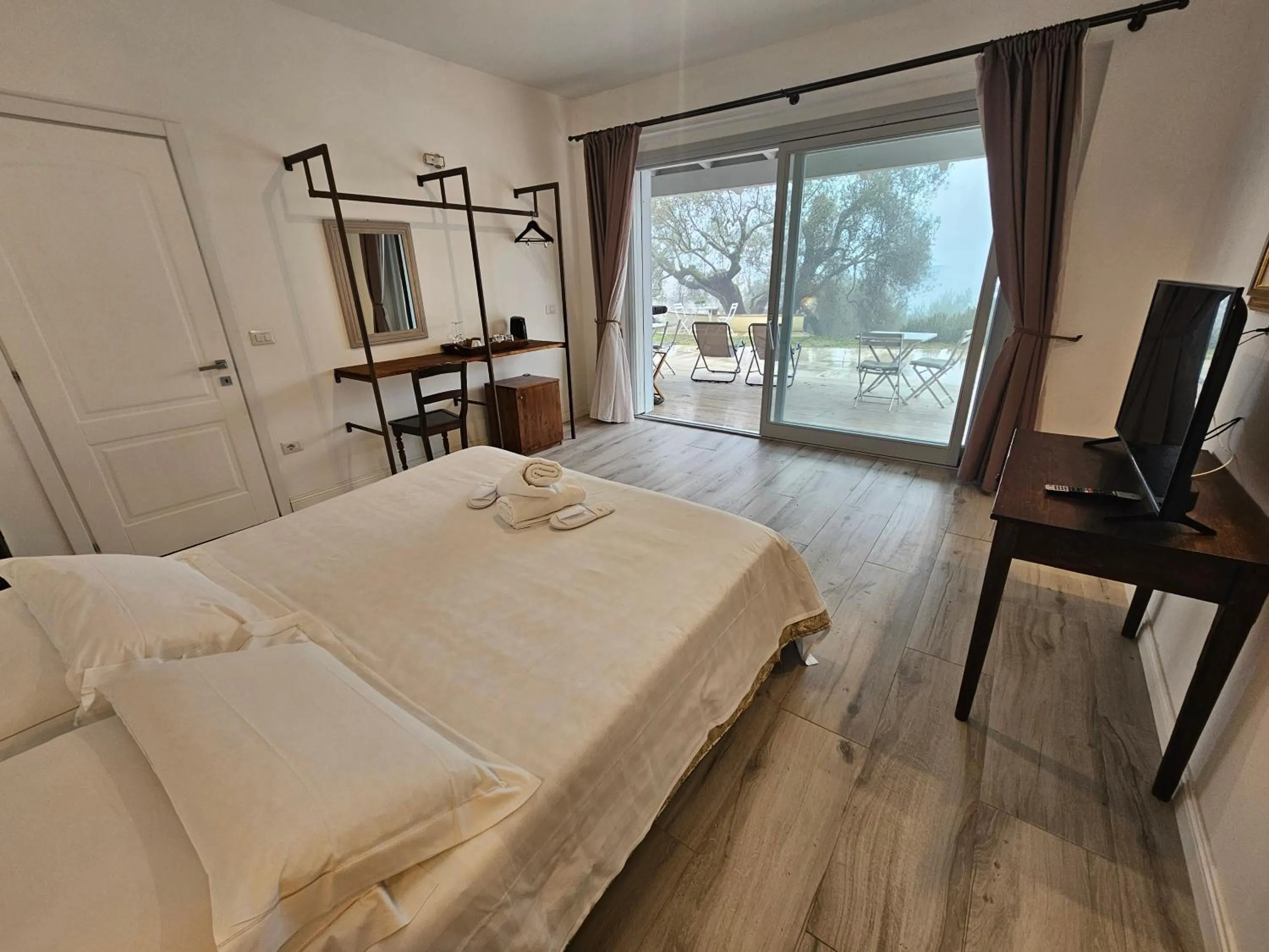 Bed in EcoResort Il Cantico della Natura