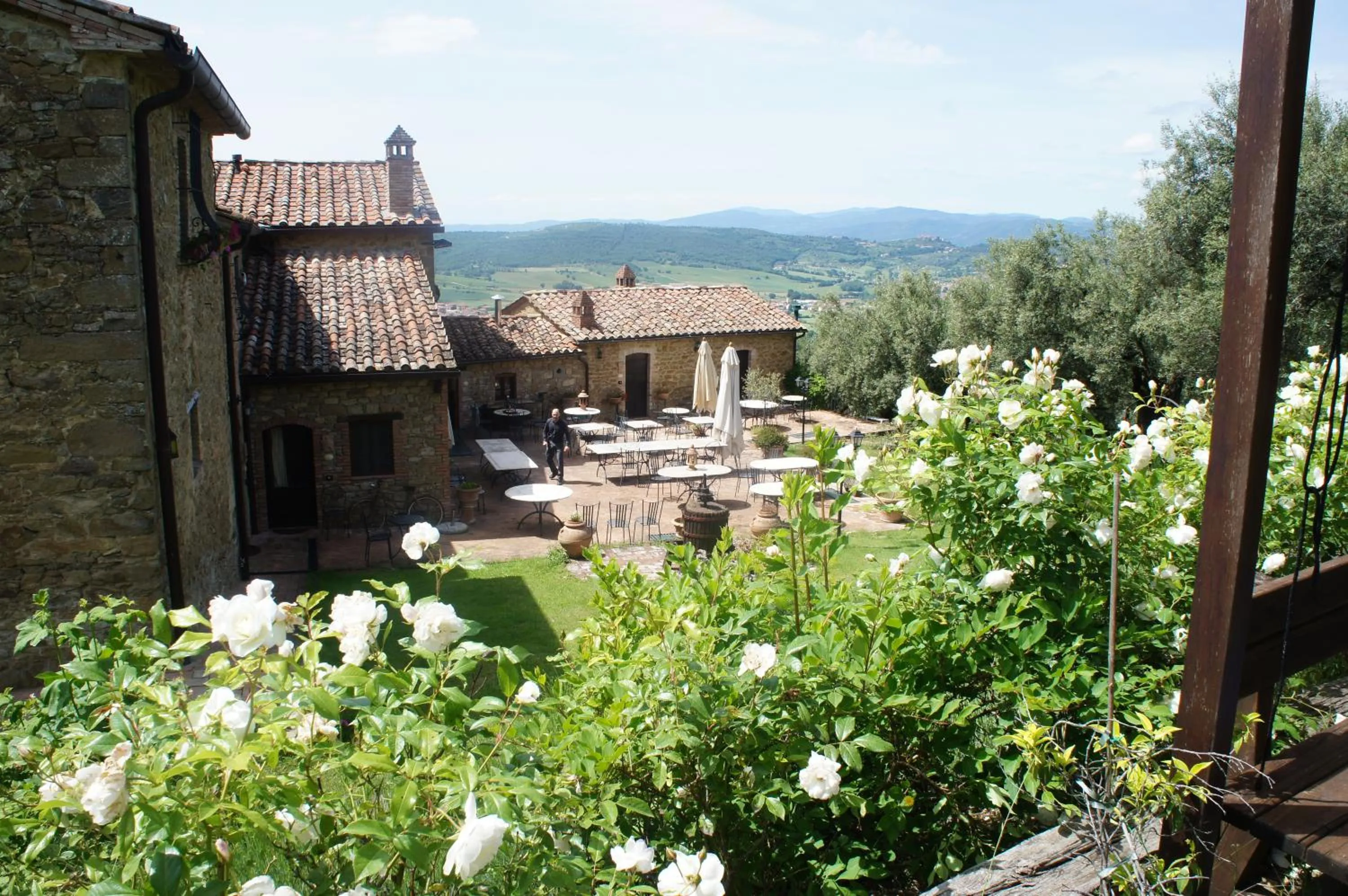 Patio in EcoResort Il Cantico della Natura