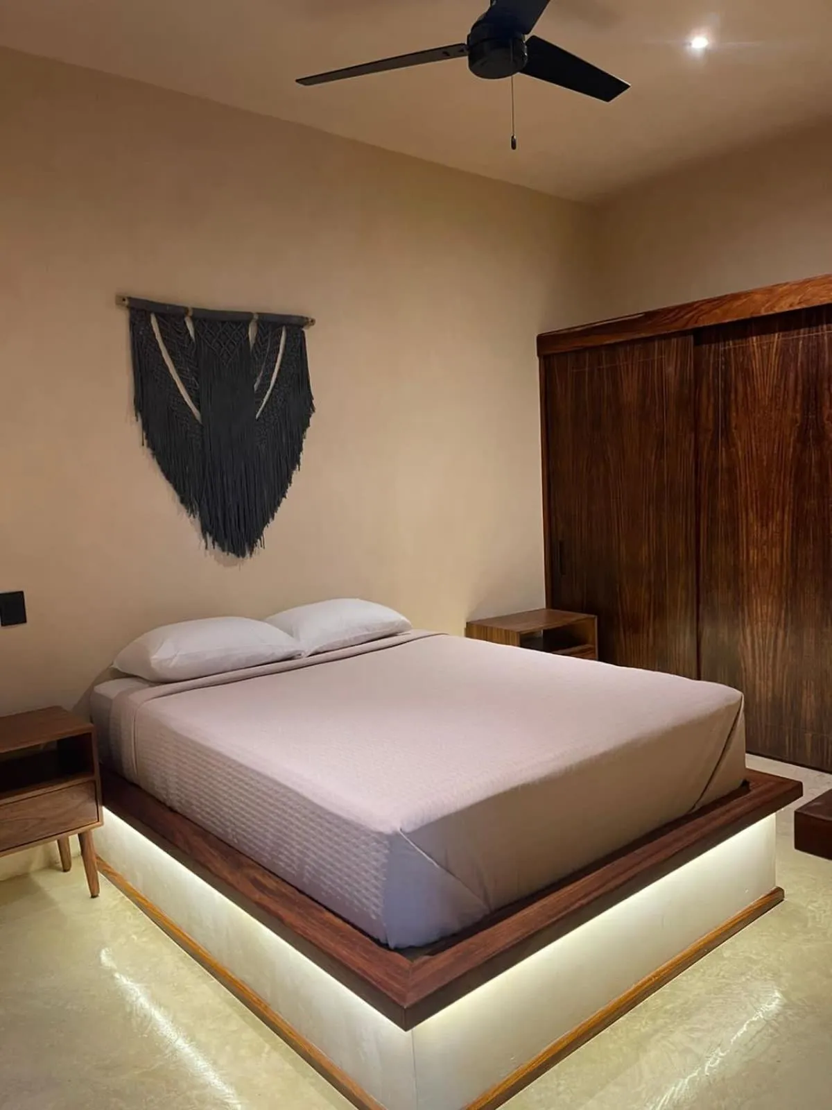 Bed in La Veleta luxury condos