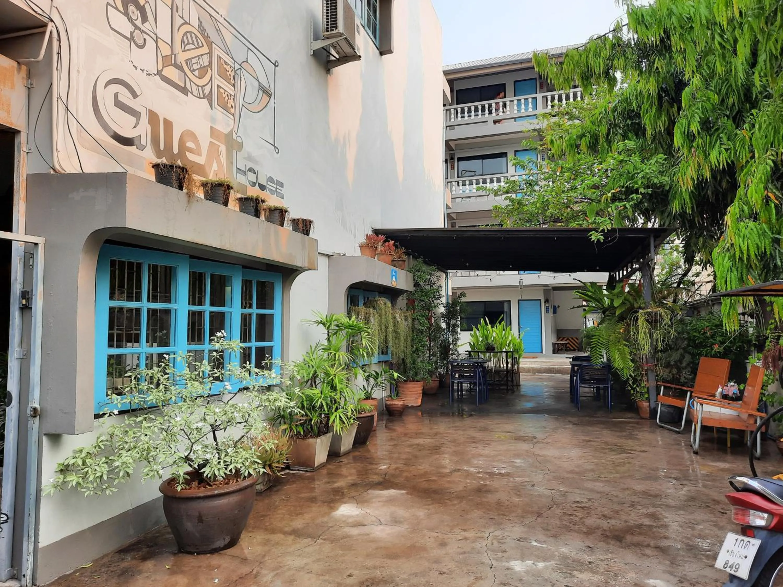 Garden in Sleep Guesthouse