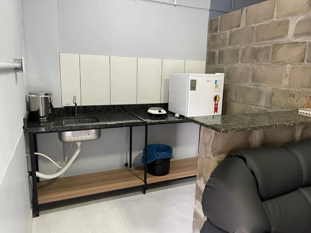 Kitchen or kitchenette in WS SUÍTES HOTEL