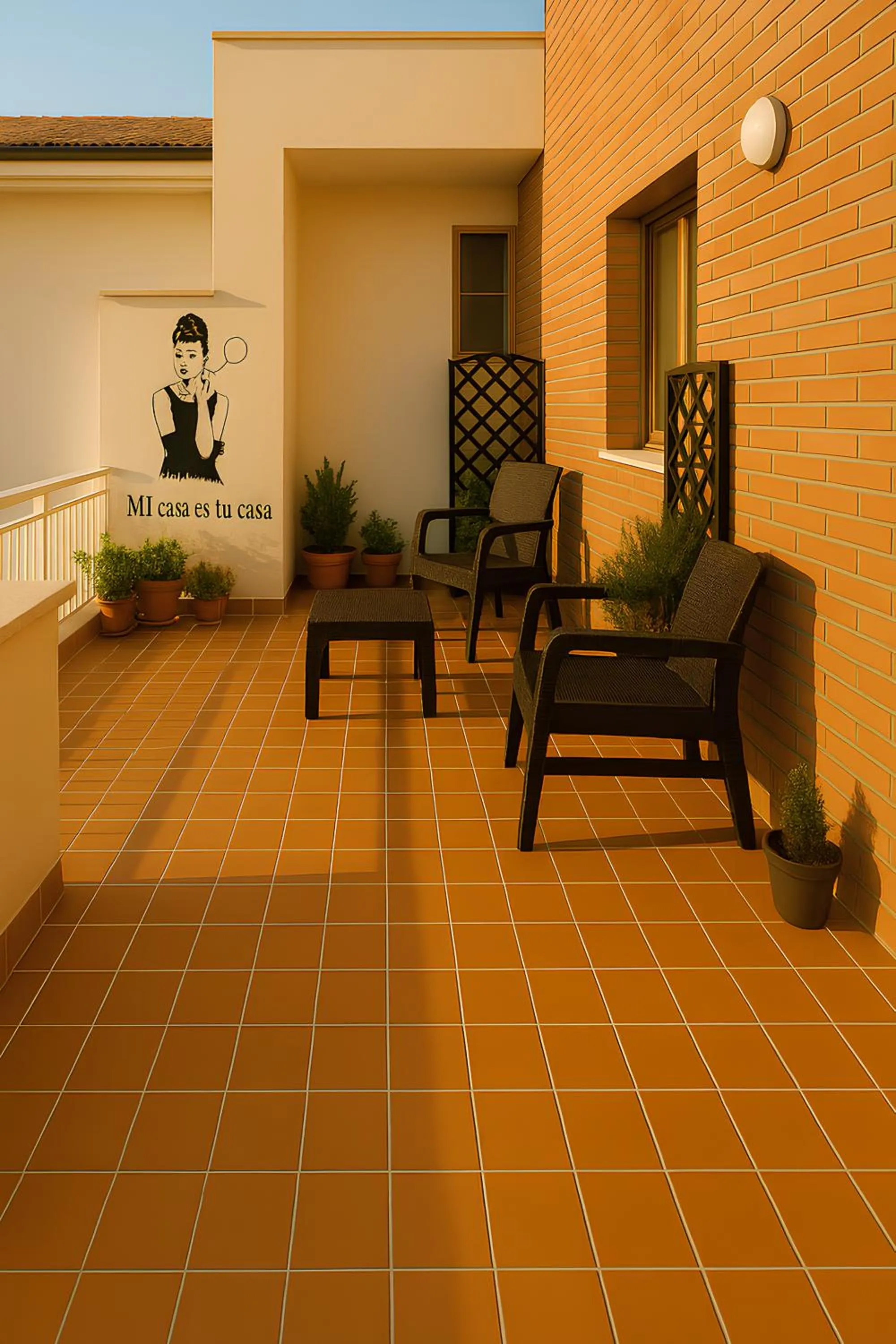 Balcony/Terrace in La Dimora degli Artisti