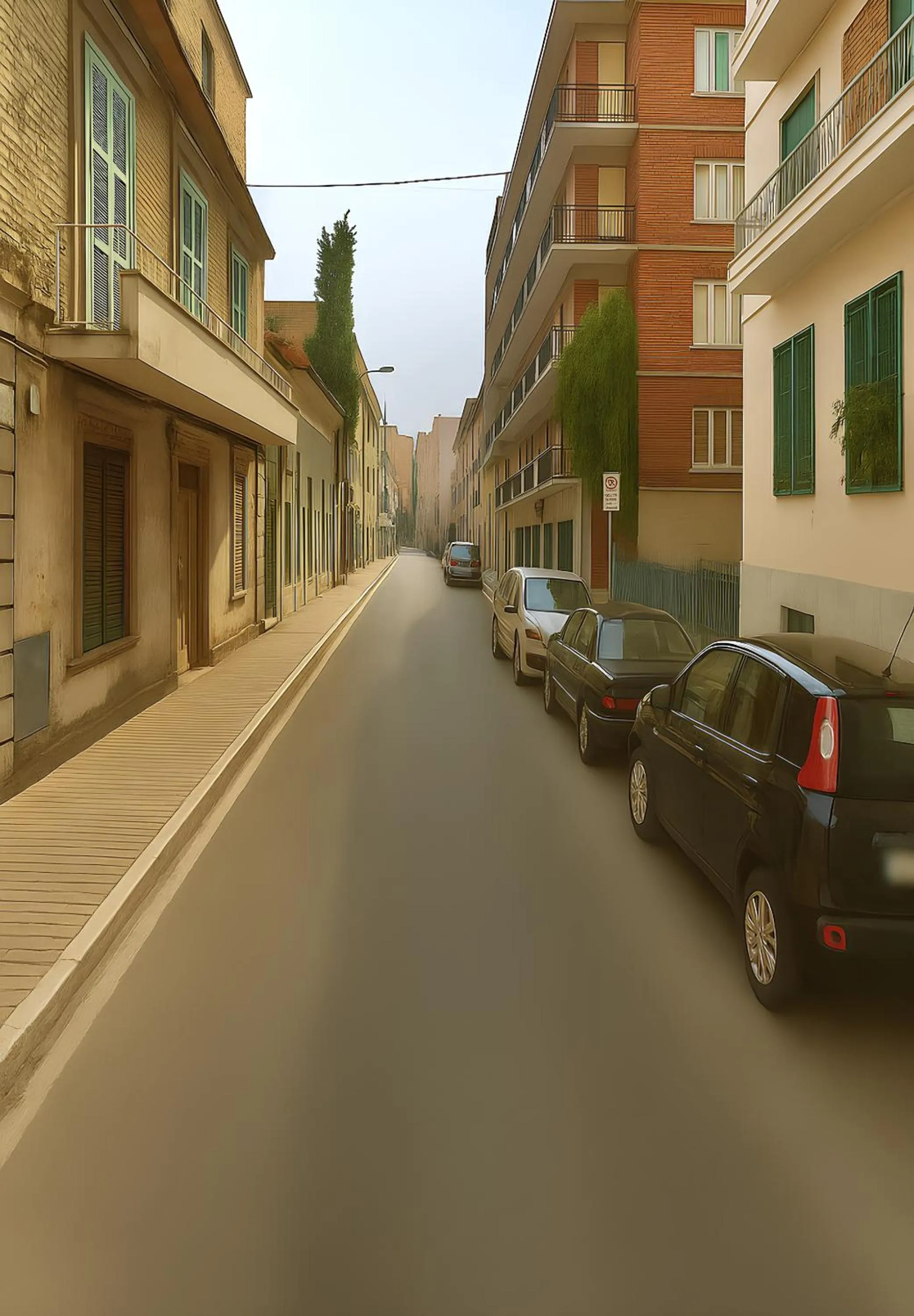 Street view in La Dimora degli Artisti