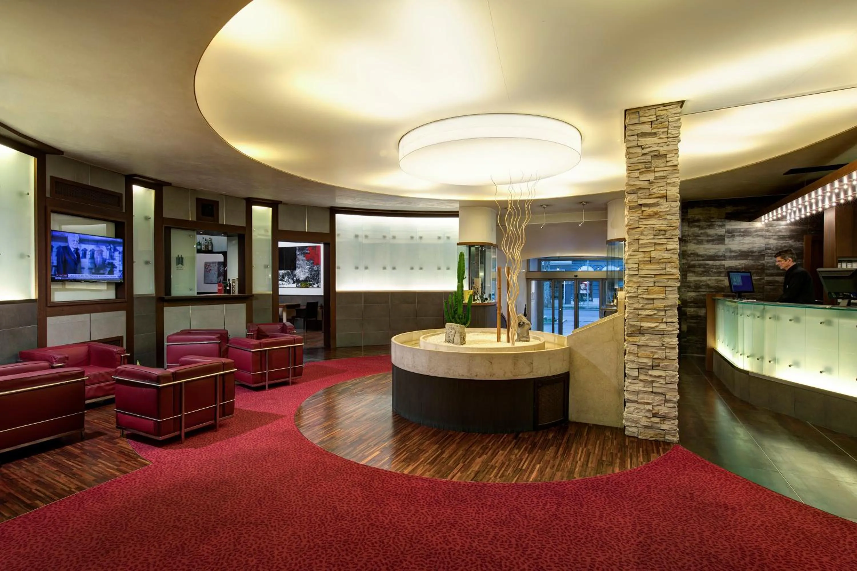 Lobby or reception in Best Western Gorizia Palace