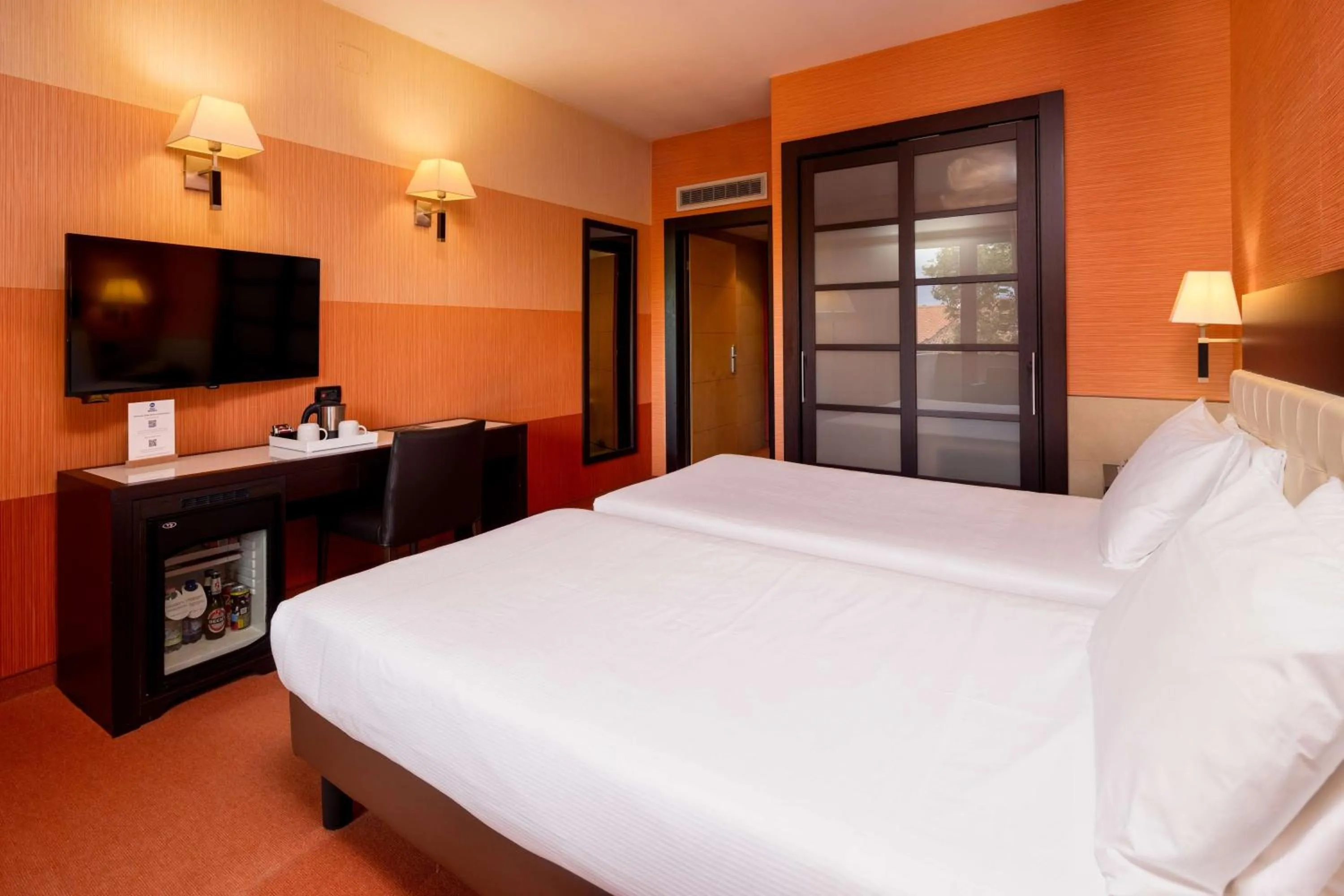 Bedroom, Bed in Best Western Gorizia Palace